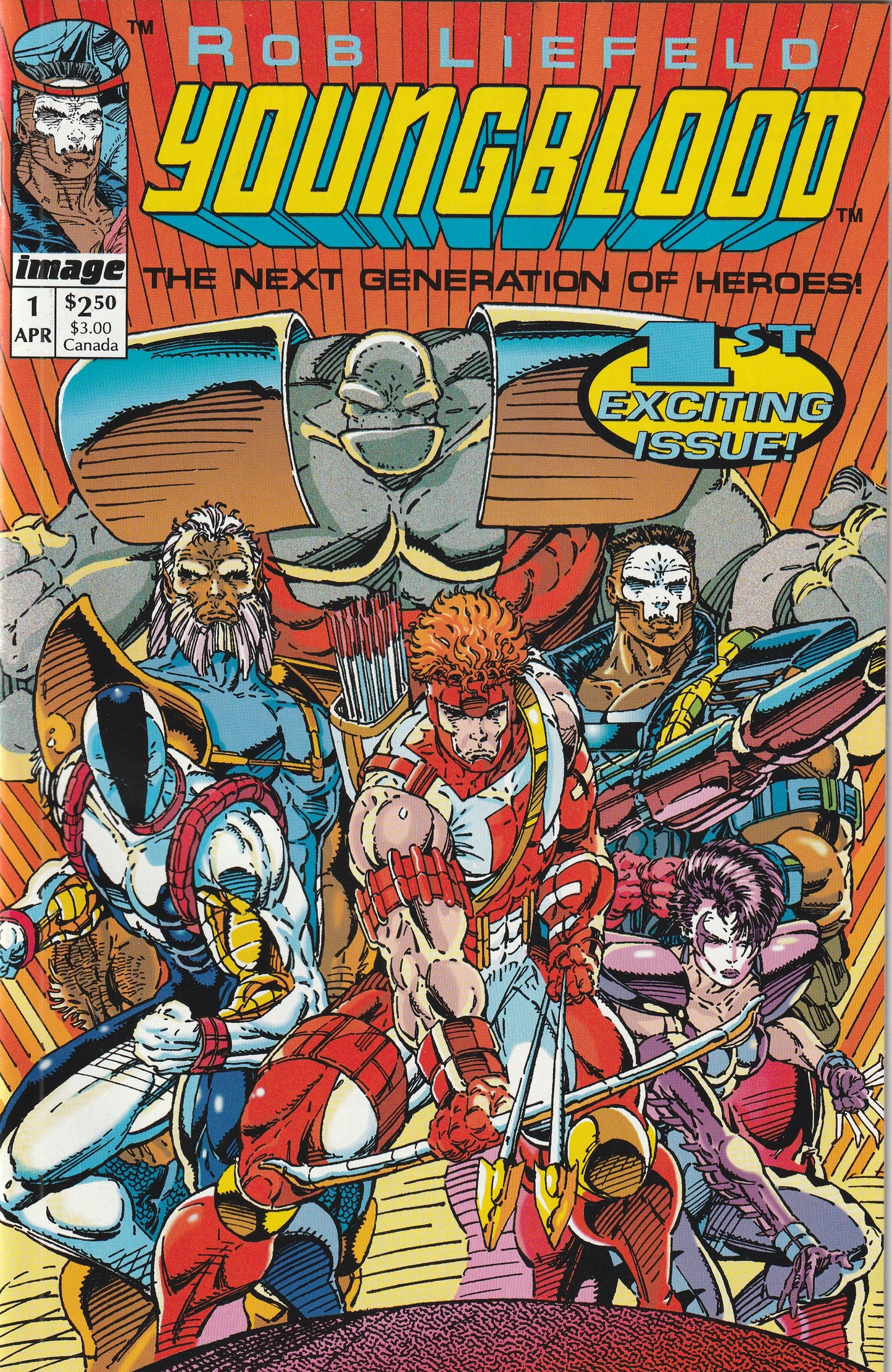 Youngblood #1 (1992) - Flip Book with two covers