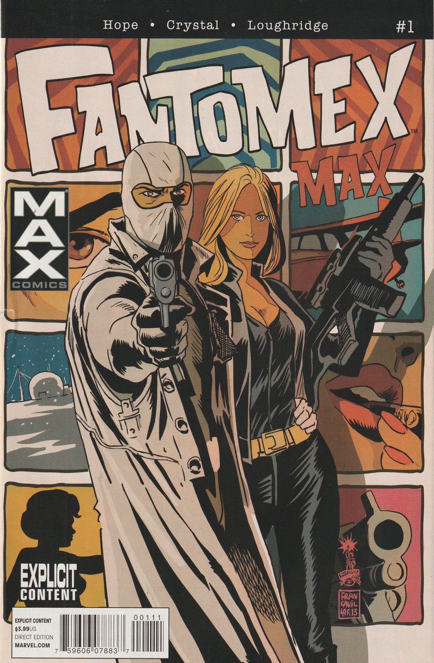Fantomex MAX (2013-2014) MAX - 4 issue mini series (Explicit Content)