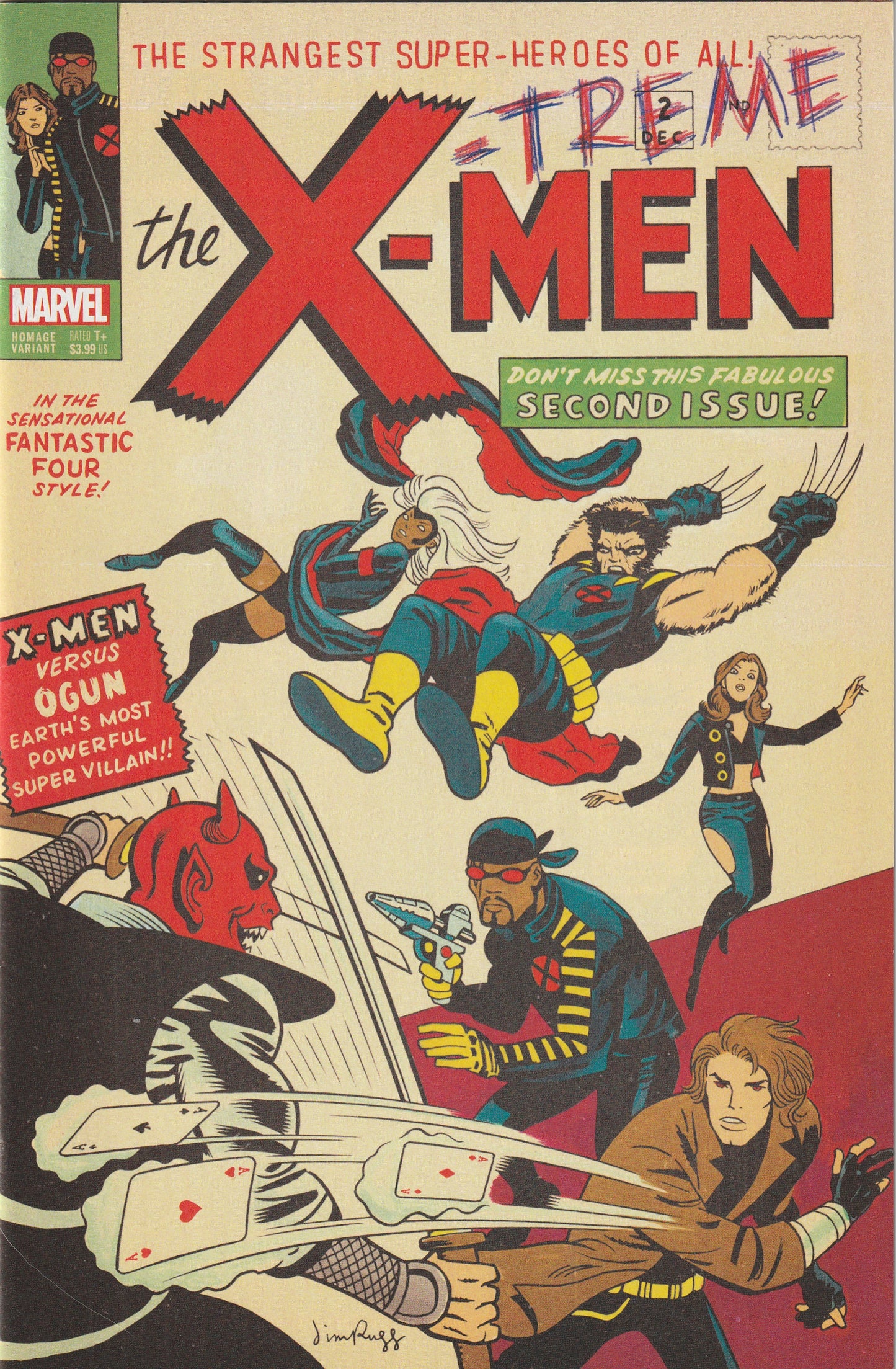 X-Treme X-Men #2 (2023) - Jim Rugg Homage Variant