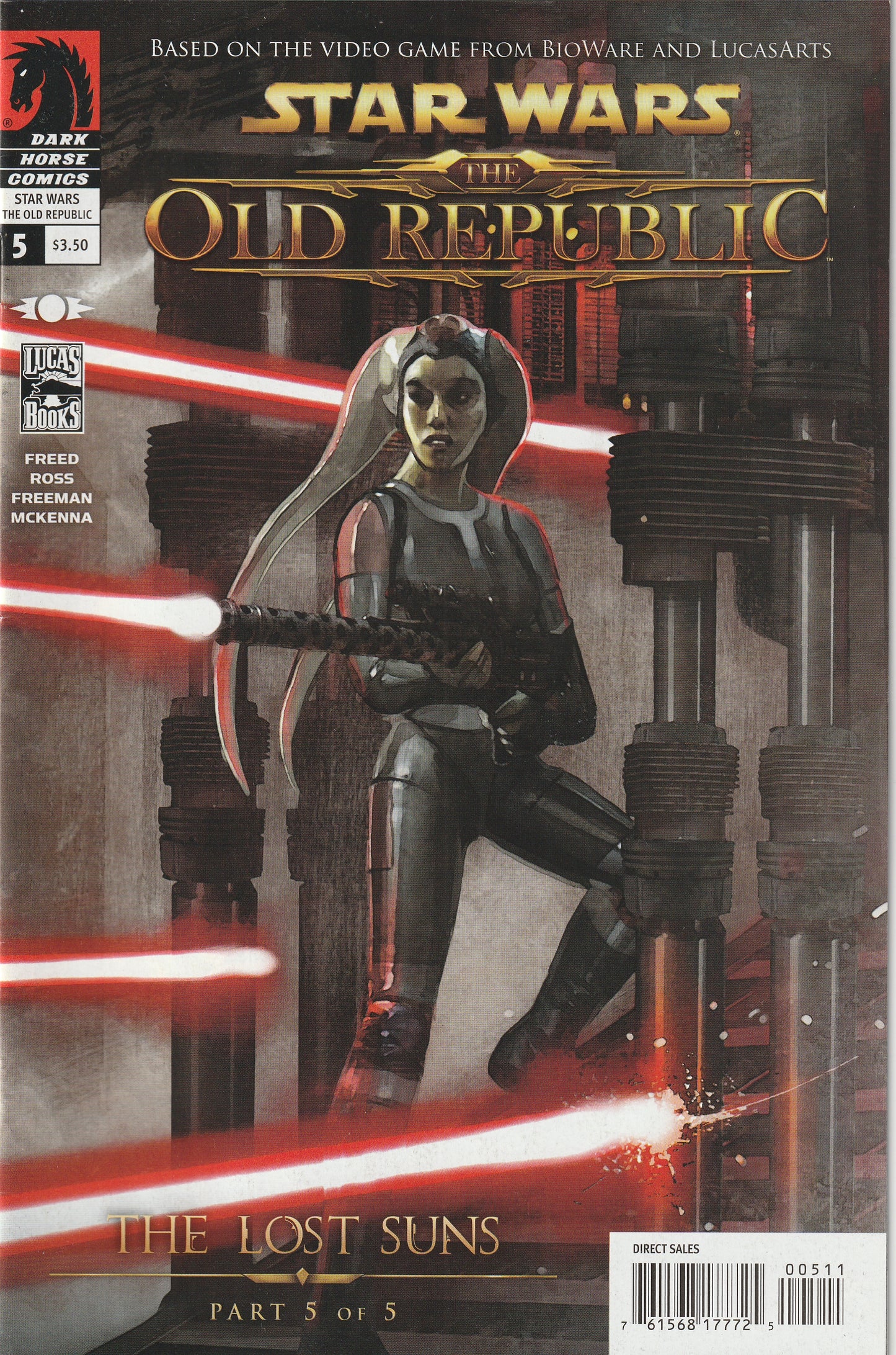 Star War: The Old Republic - The Lost Suns #5 (2011)