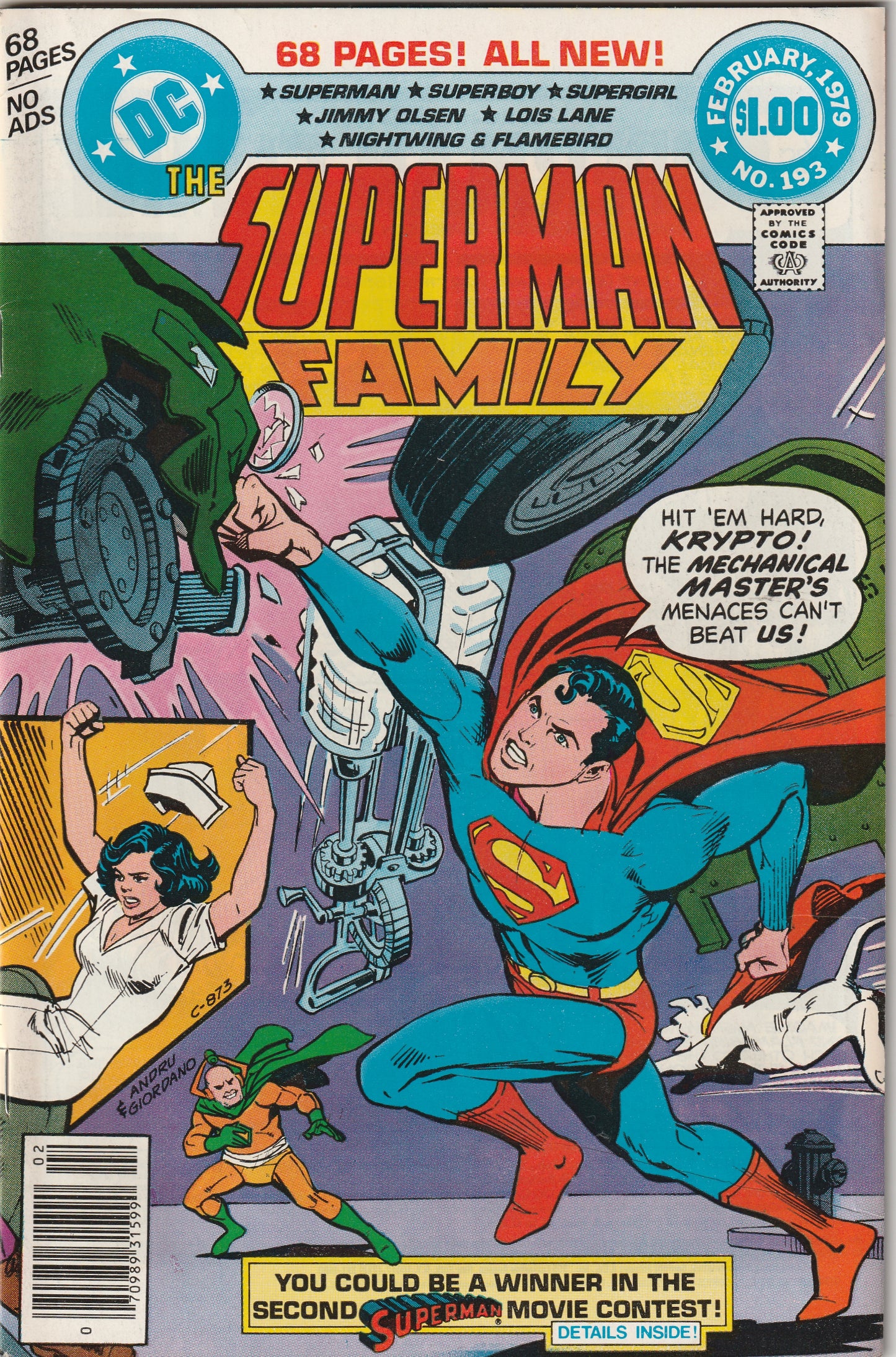 Superman Family #193 (1979) Giant 68 pages
