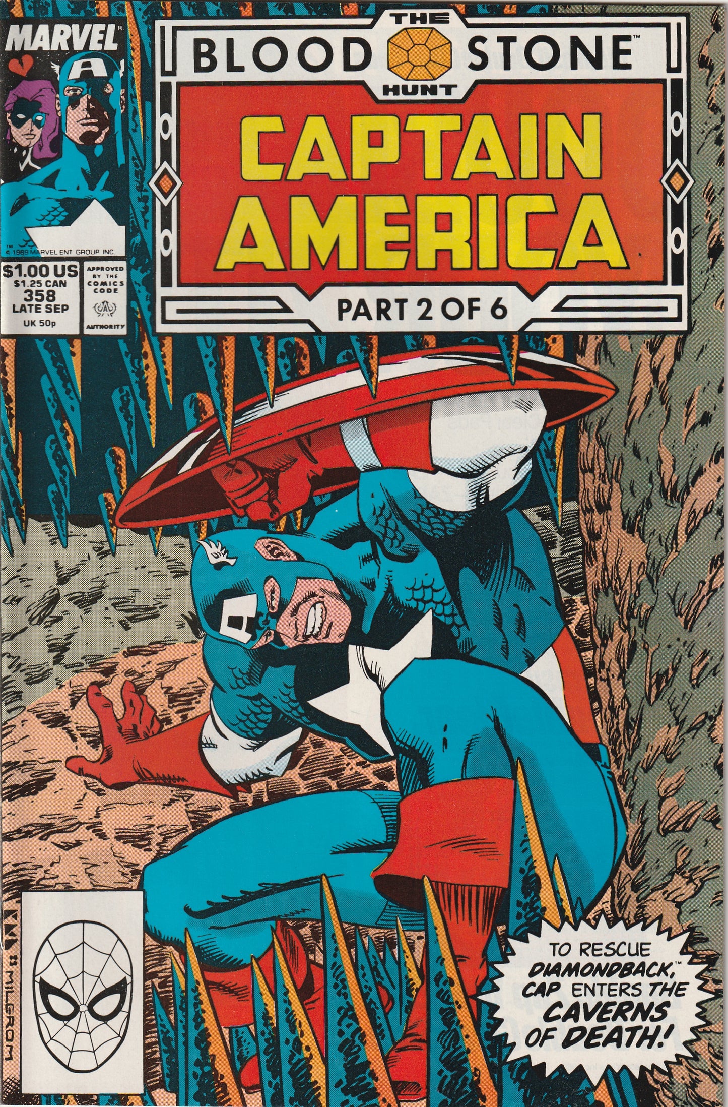 Captain America #358 (1989)