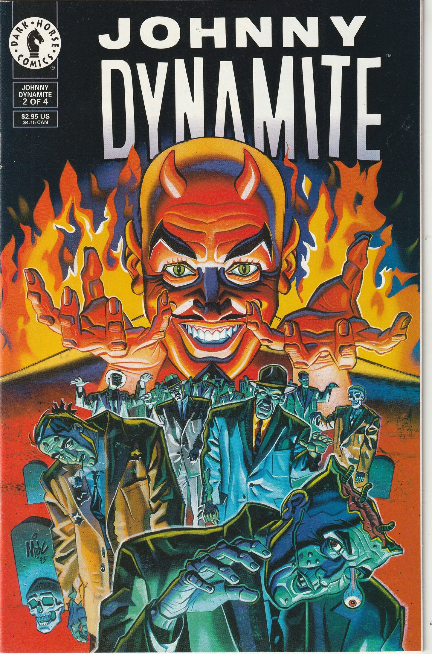 Johnny Dynamite (1994) - 4 issue mini series