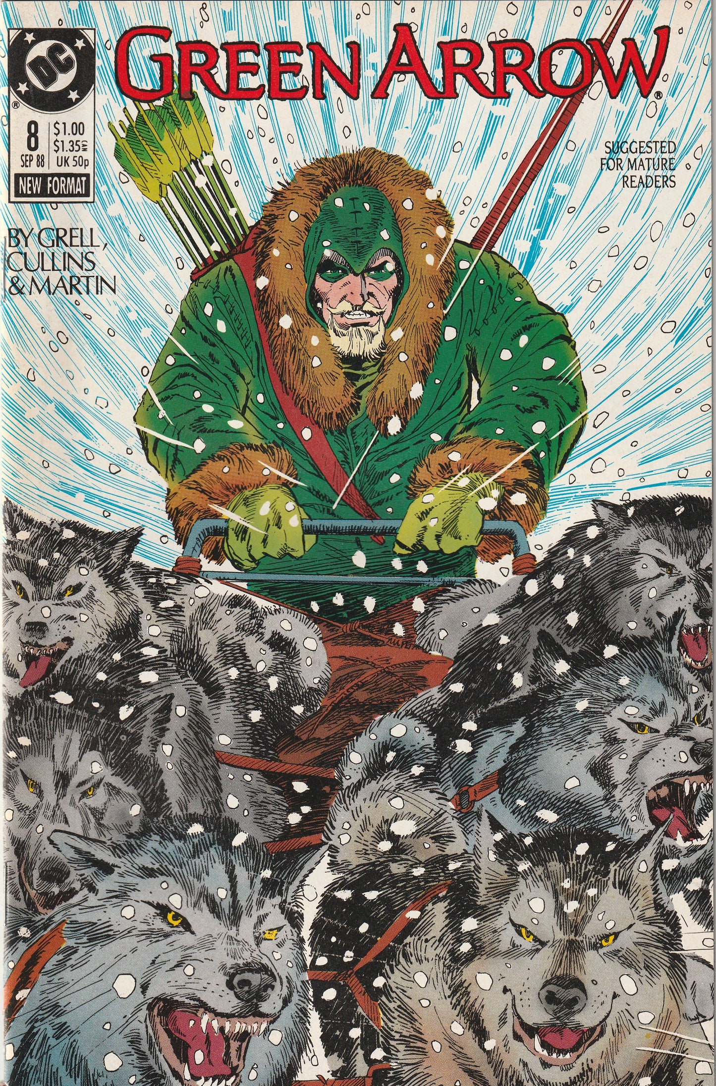 Green Arrow #8 (1988) - Mike Grell