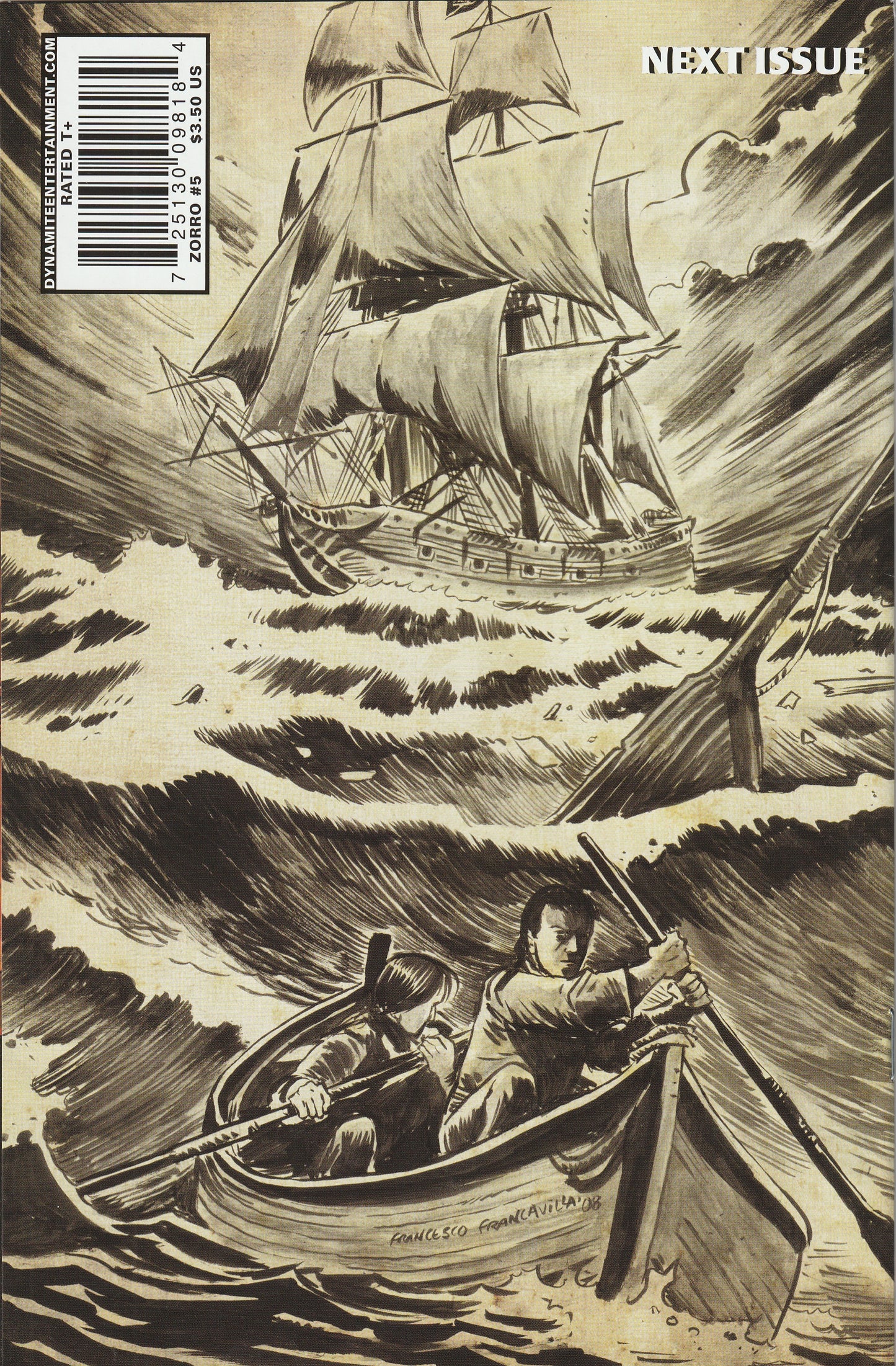Zorro #5 (2008) - Cover A Matt Wagner