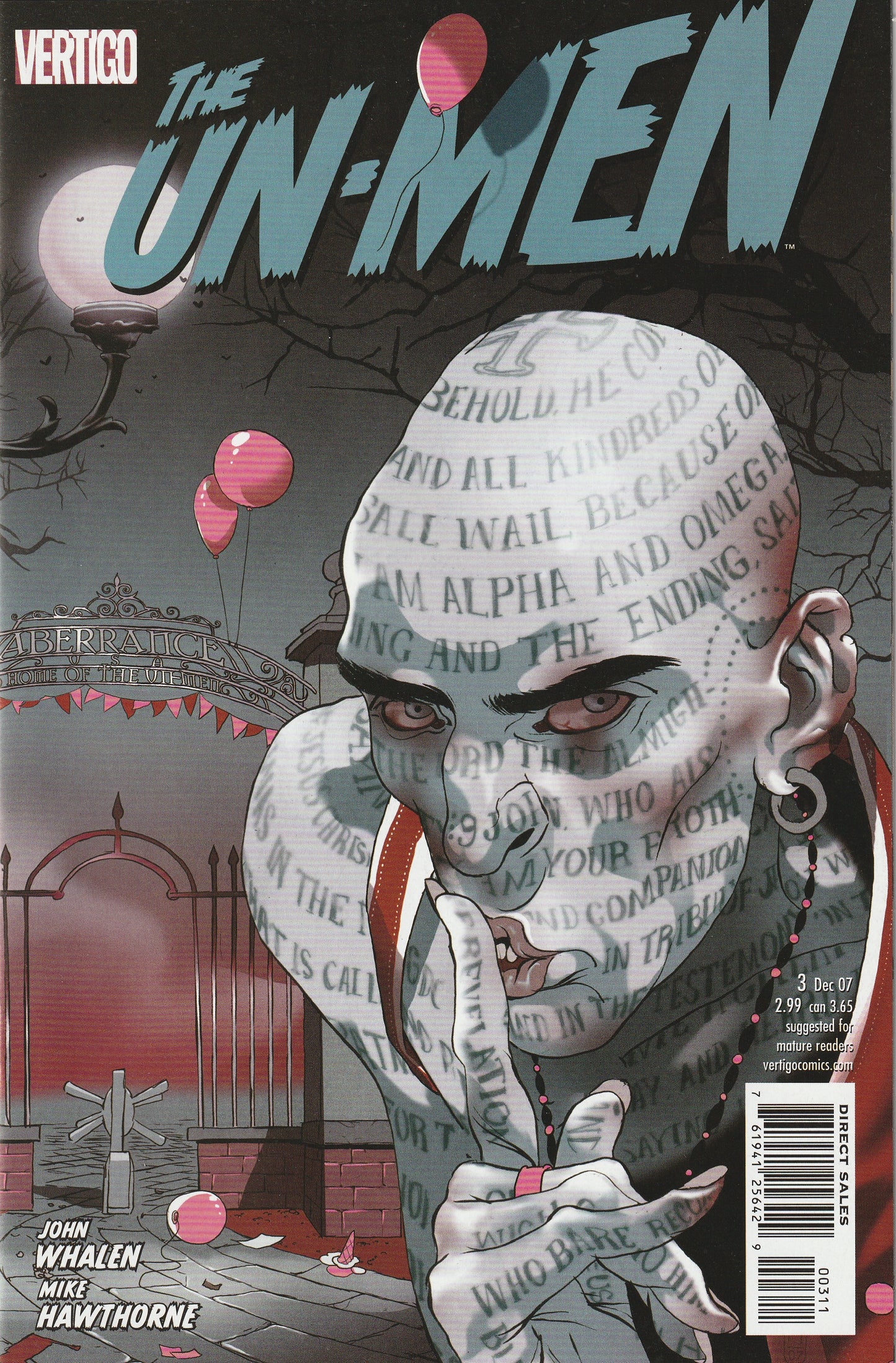 The Un-Men (2007-2008) - 13 issue mini-series