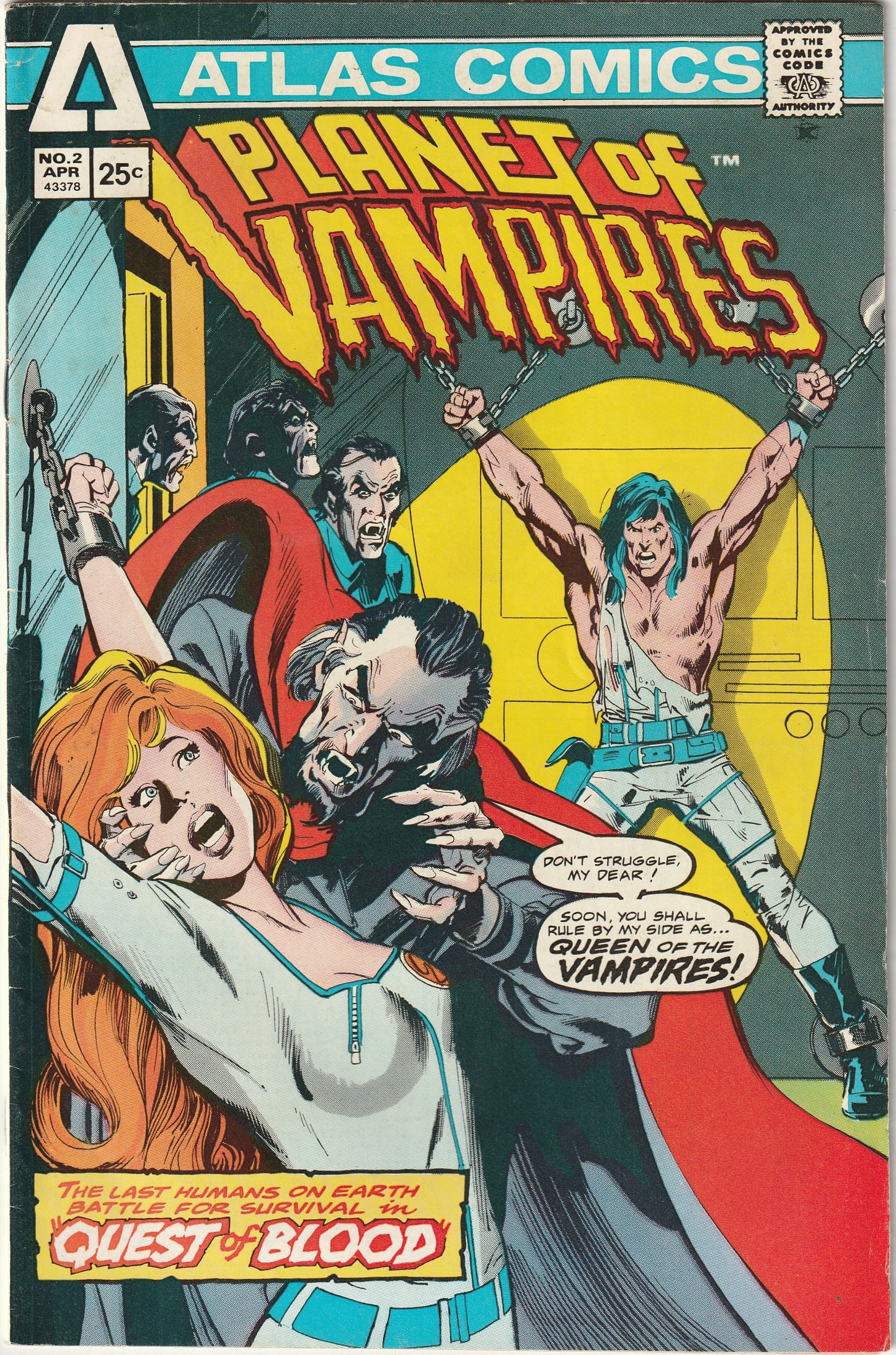 Planet of Vampires (1975) - 3 issue mini series - 1st Pat Broderick work