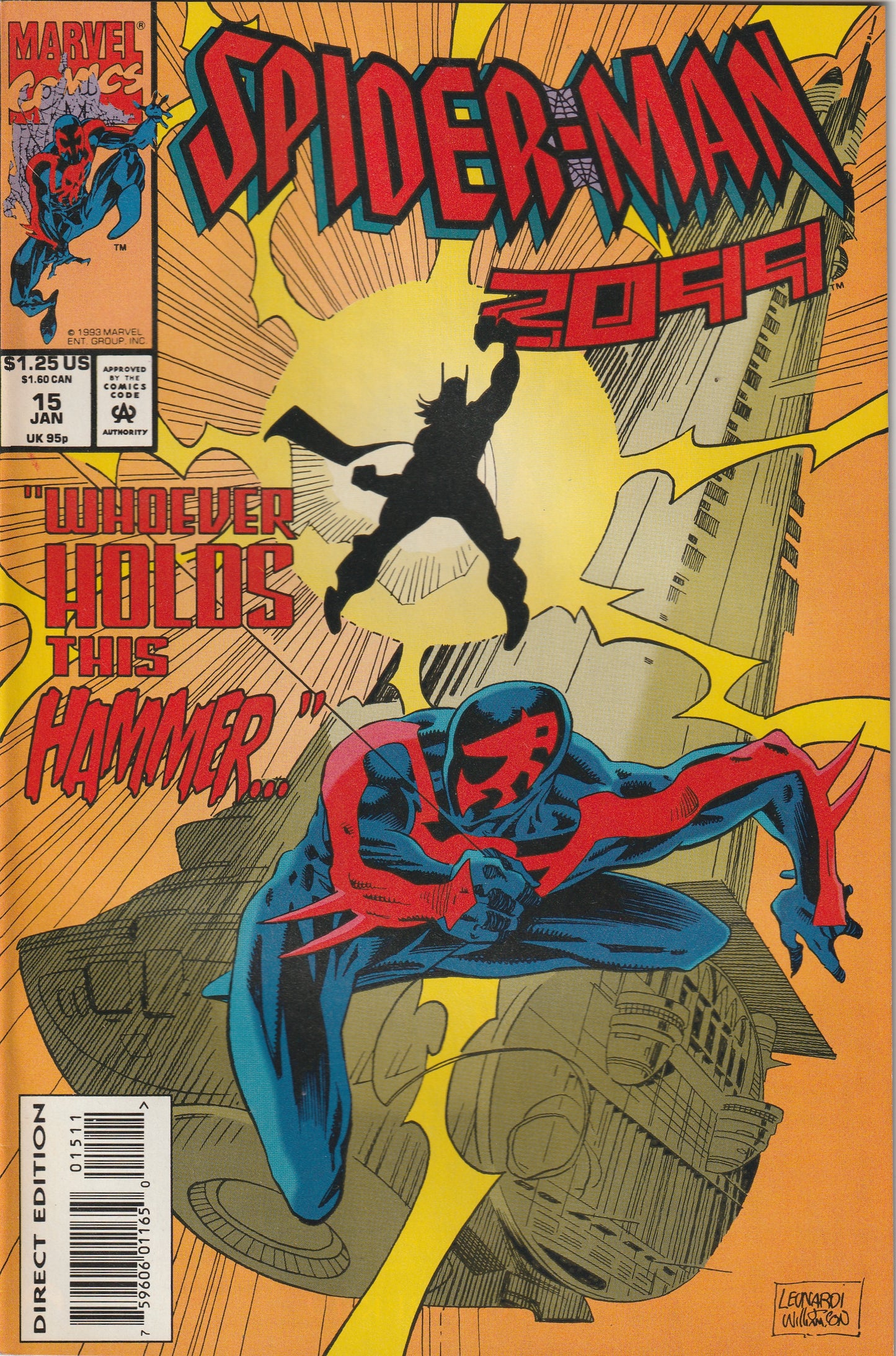 Spider-Man 2099 #15 (1994) - 1st appearance of Thor Odinson (Cecil McAdam)