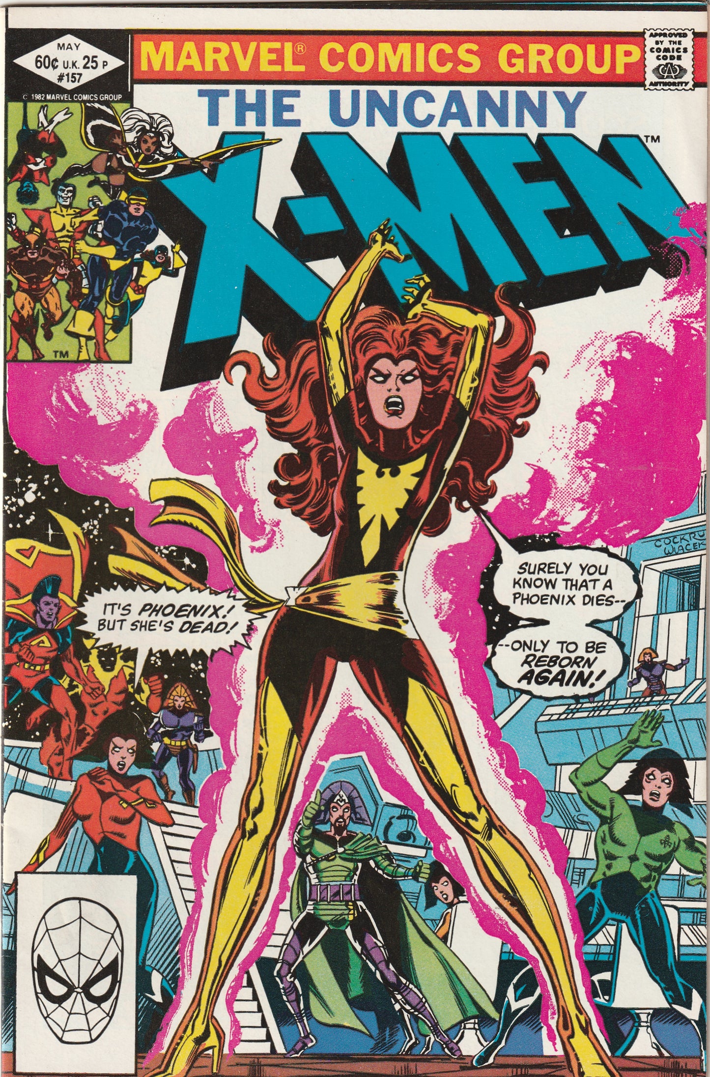 Uncanny X-Men #157 (1982) - Starjammers & Imperial Guard Appearances