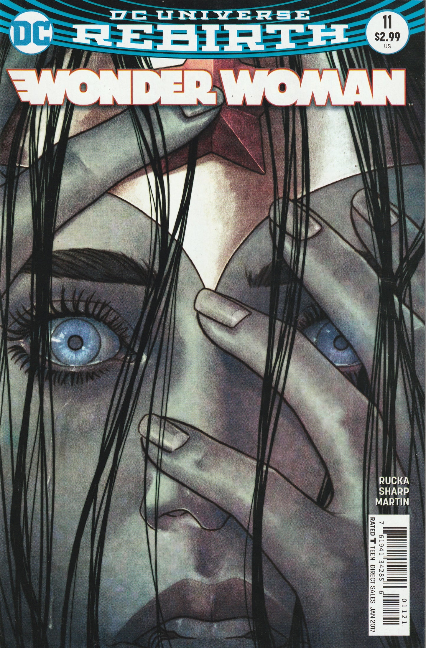 Wonder Woman #11 (2017) - Jenny Frison Variant Cover