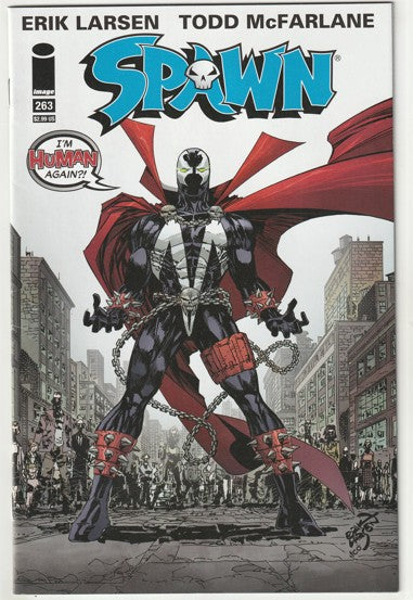 Spawn #263 (2016) - Cover A by Erik Larsen