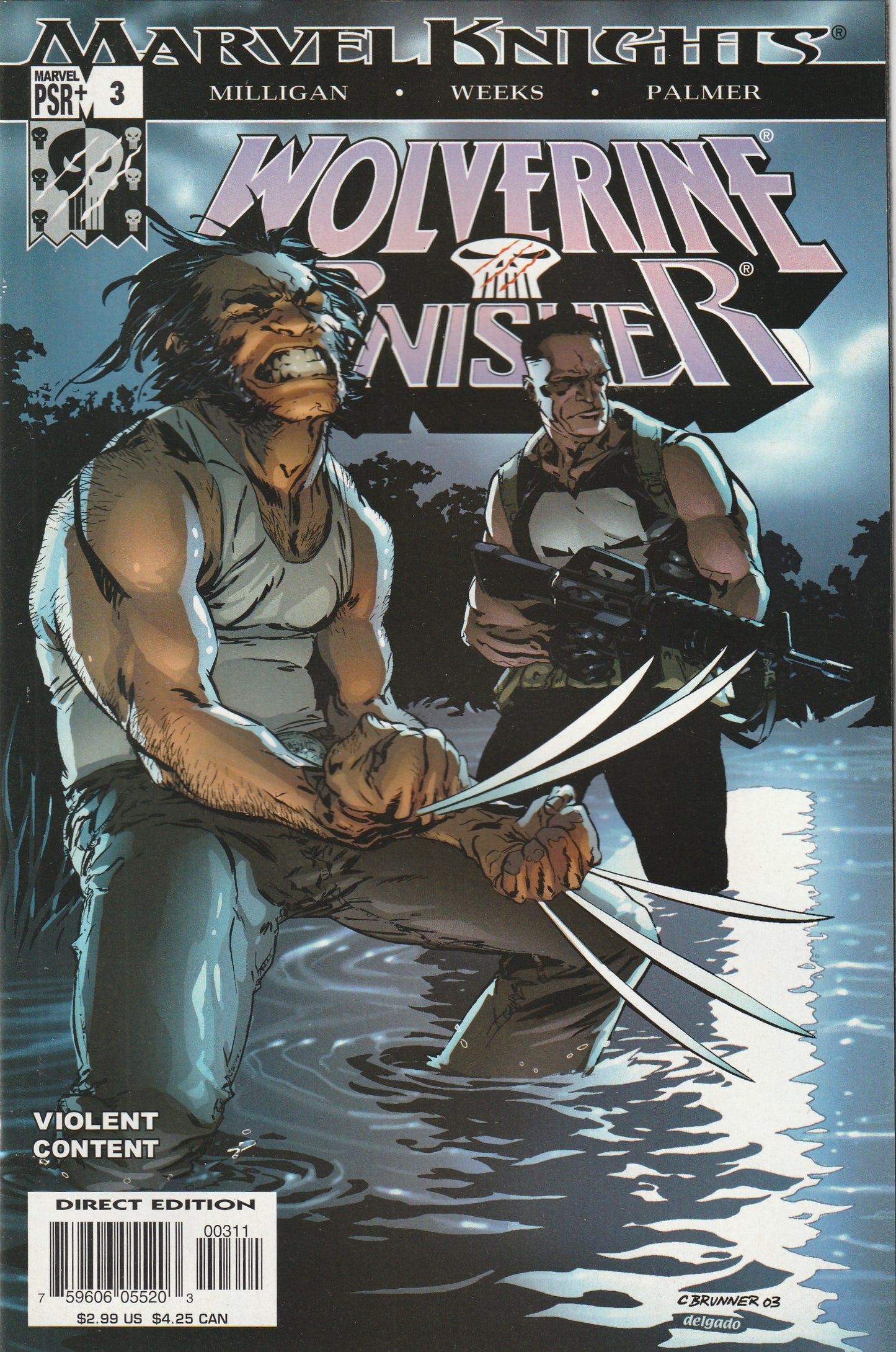 Wolverine/The Punisher (2004) - 5 issue mini series