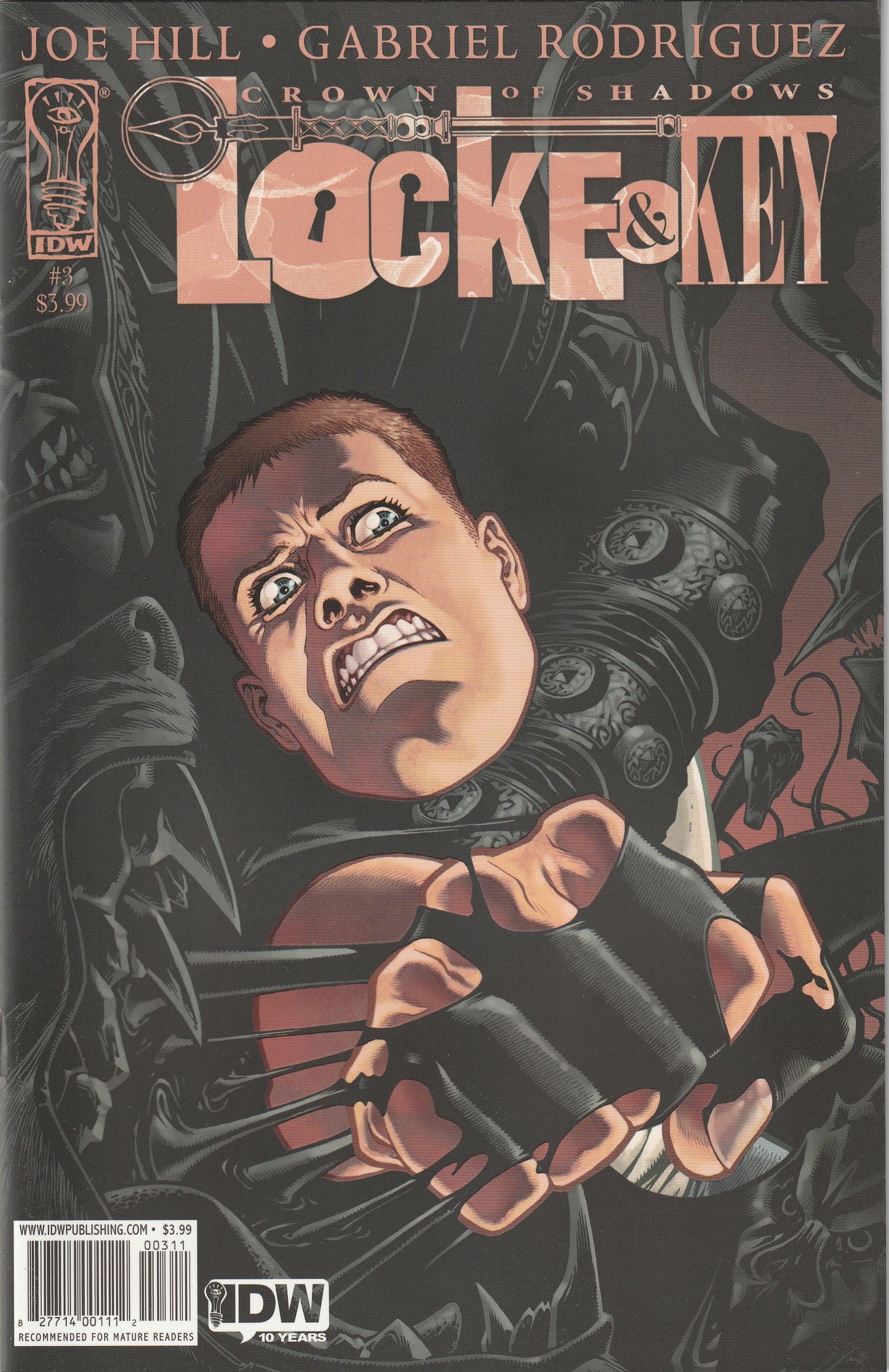 Locke & Key: Crown of Shadows #3 (of 6, 2009) - Joe Hill
