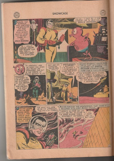 Showcase #15 (1958) - 1st App. Space Ranger