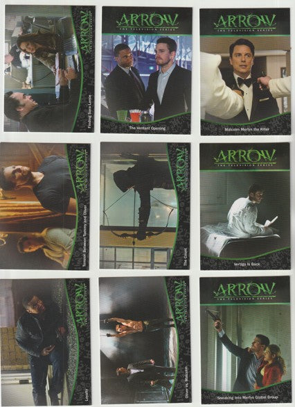 1994 Cryptozoic - ARROW The Television Series Season 1 - Complete base set