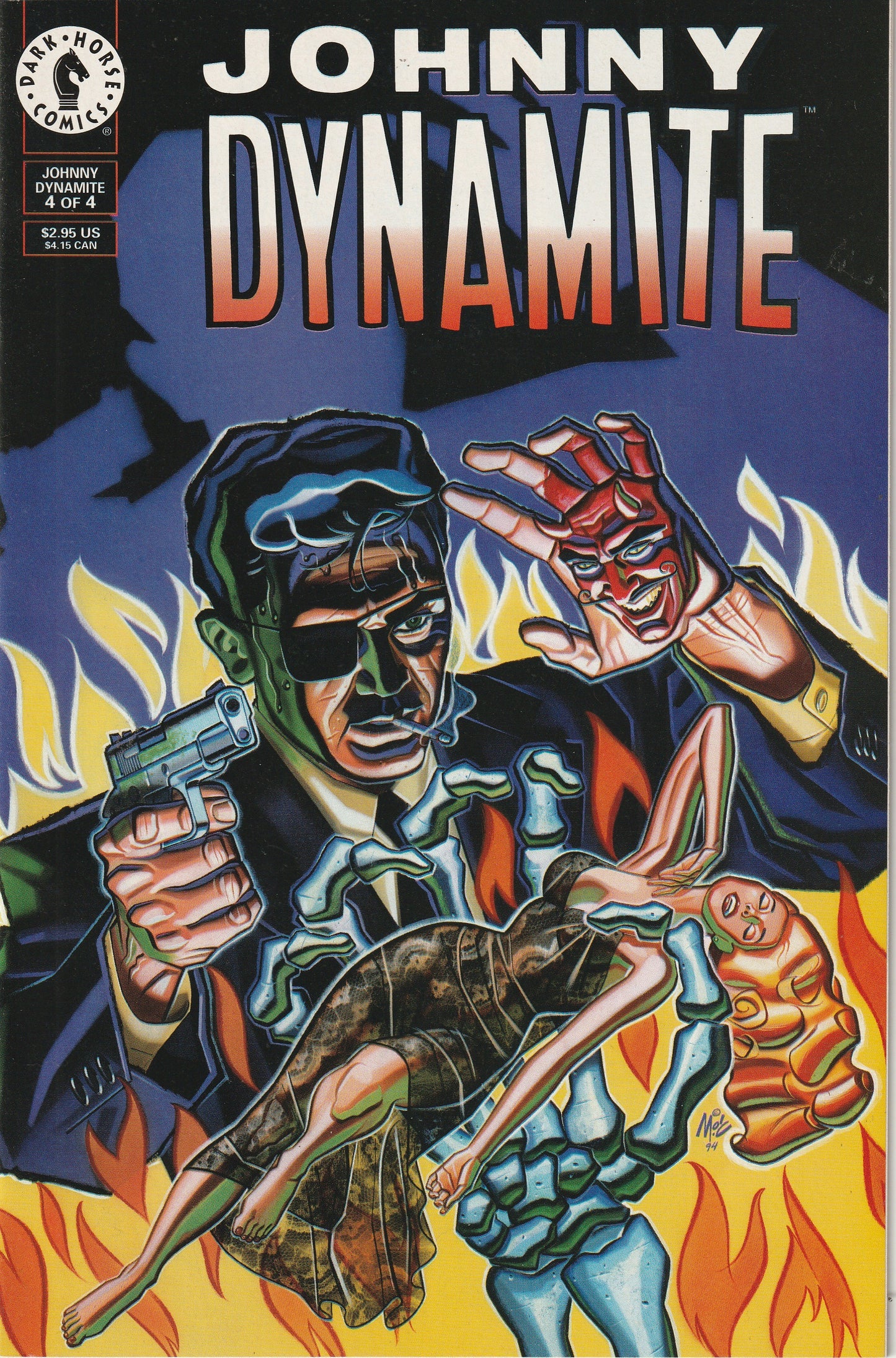 Johnny Dynamite (1994) - 4 issue mini series