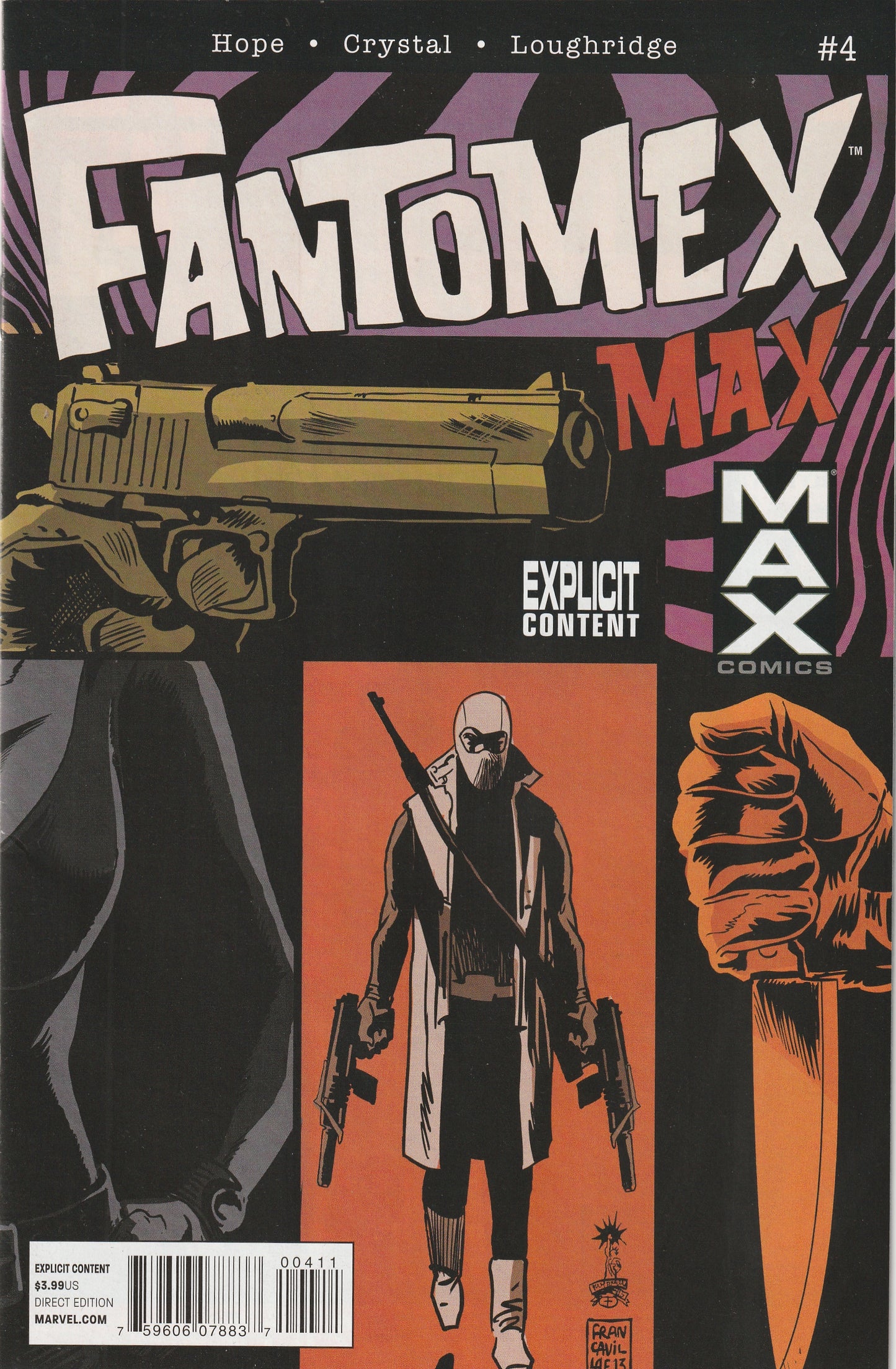 Fantomex MAX (2013-2014) MAX - 4 issue mini series (Explicit Content)