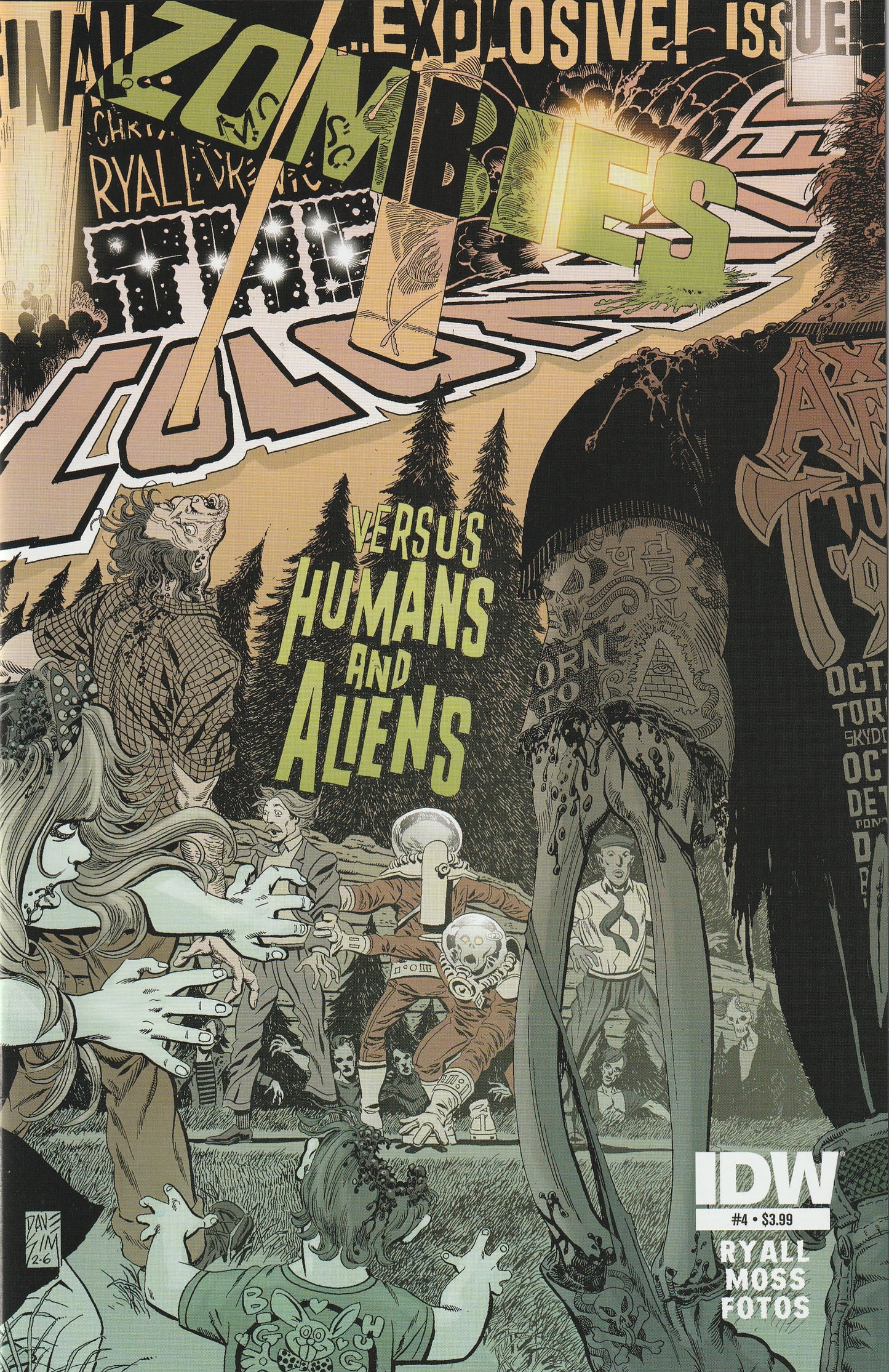 The Colonized (2013) - 4 issue mini series