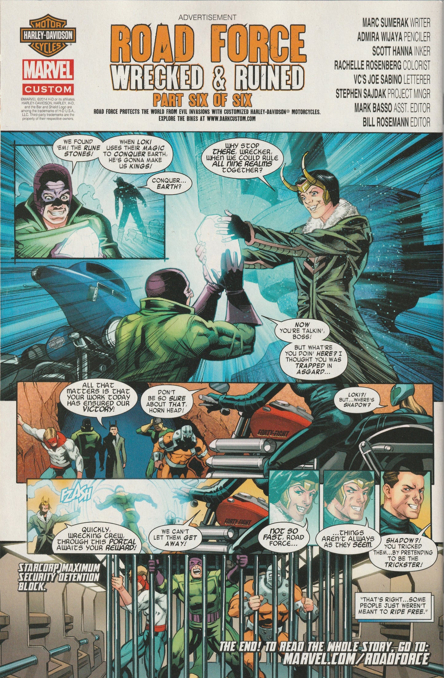Thunderbolts #32 (2014) - Final issue of series
