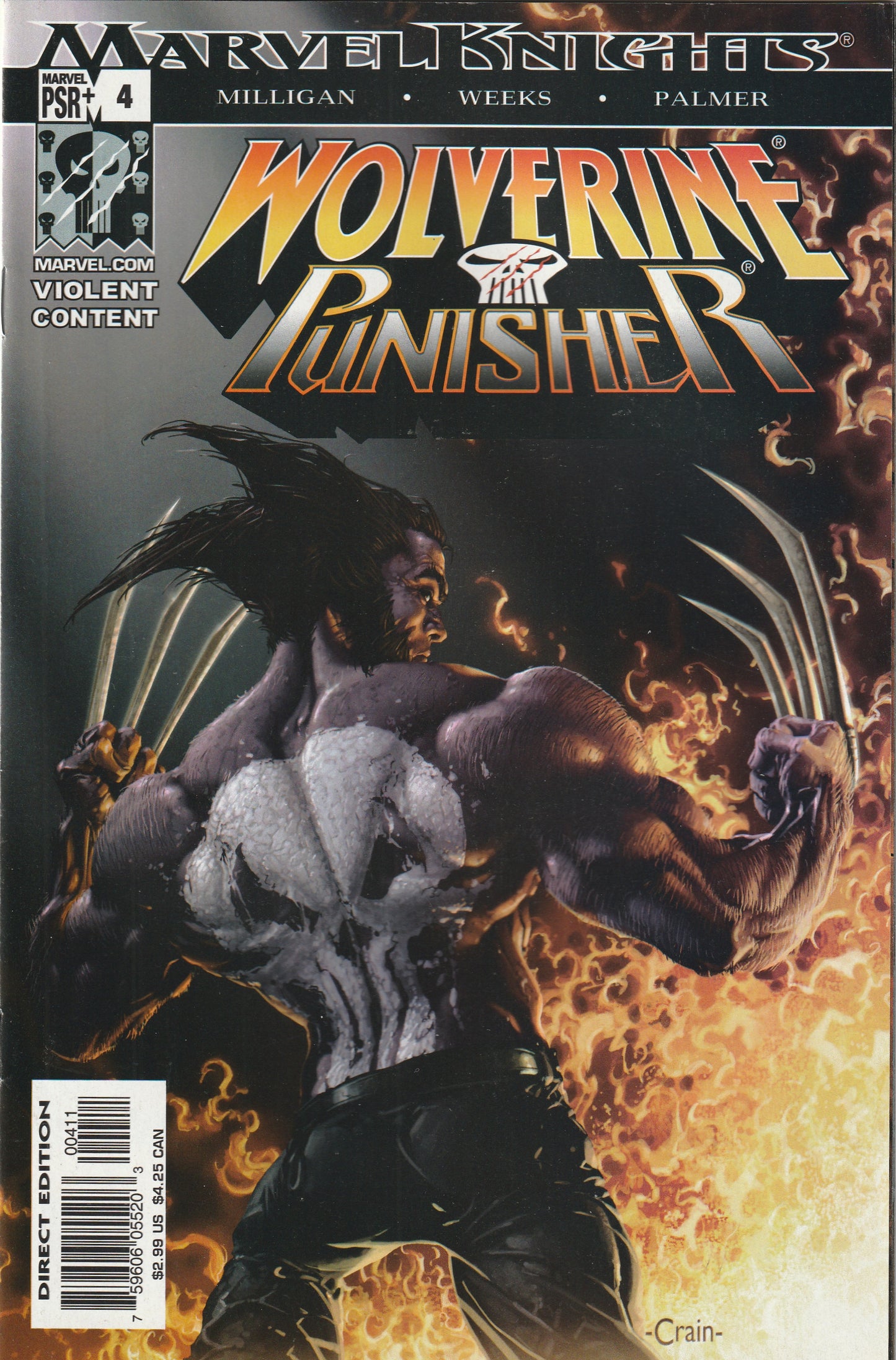 Wolverine/The Punisher (2004) - 5 issue mini series