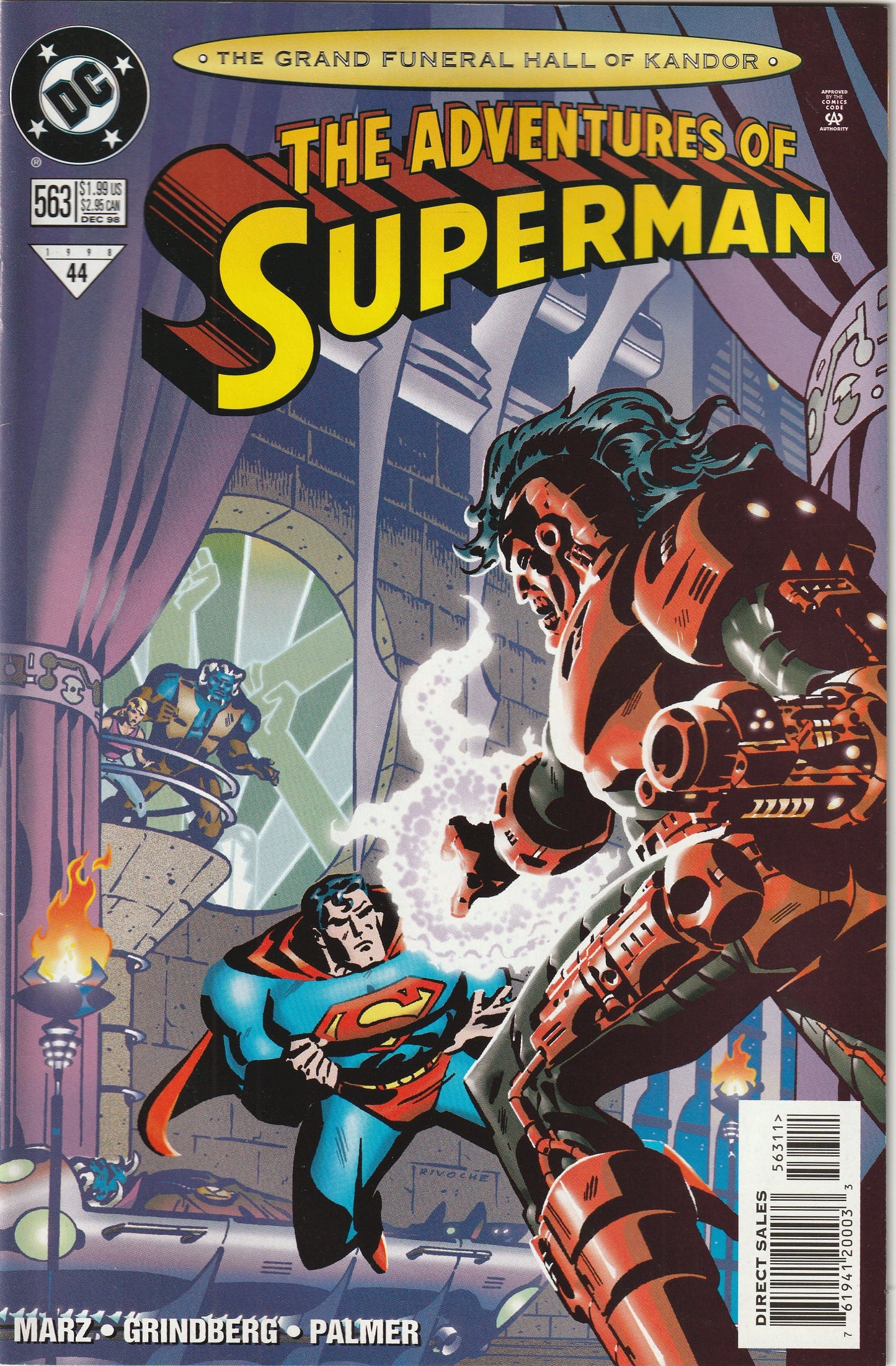 Adventures of Superman #563 (1998)