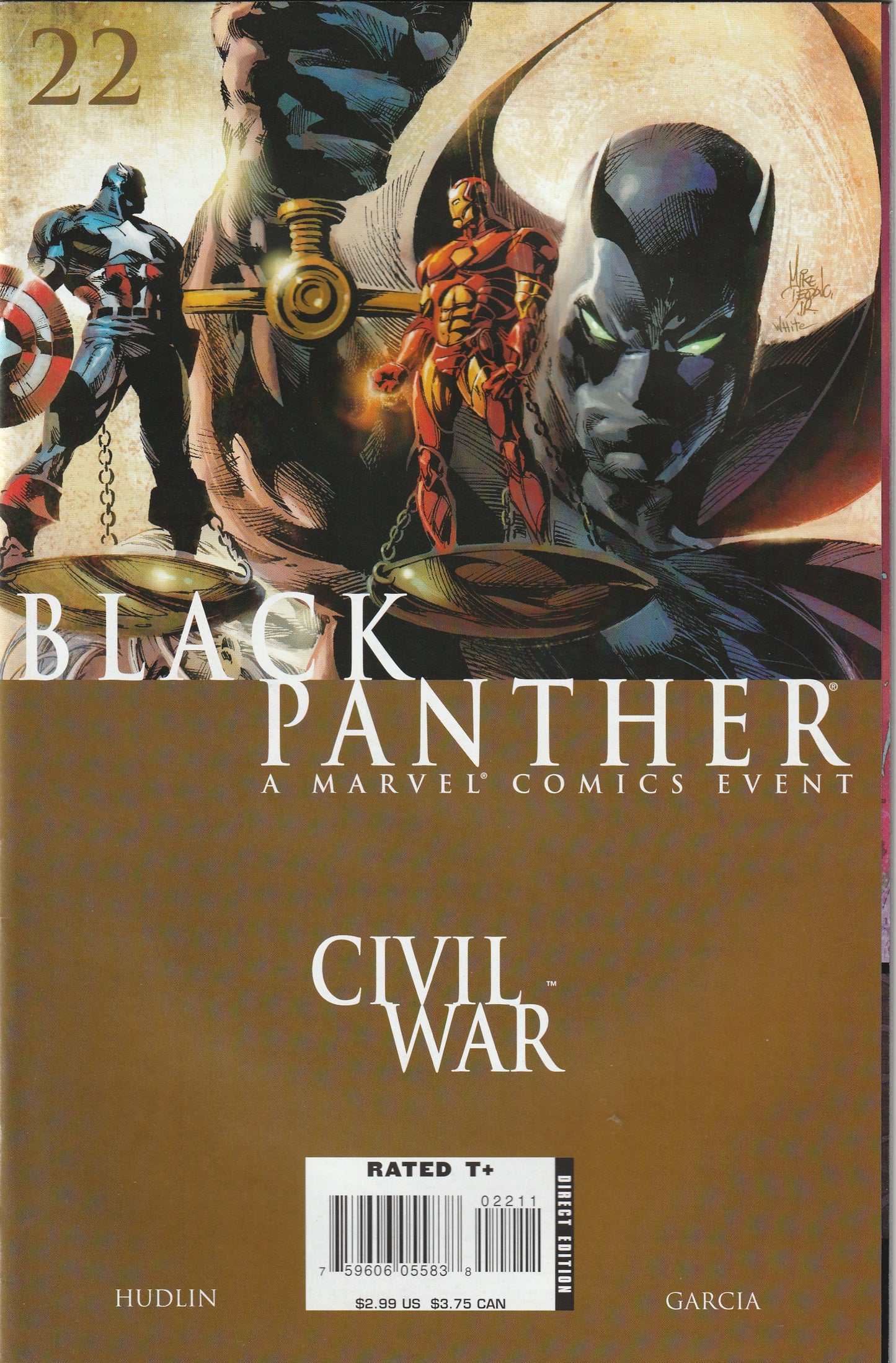 Black Panther #22 (2007) - 1st Appearance of Tom Foster