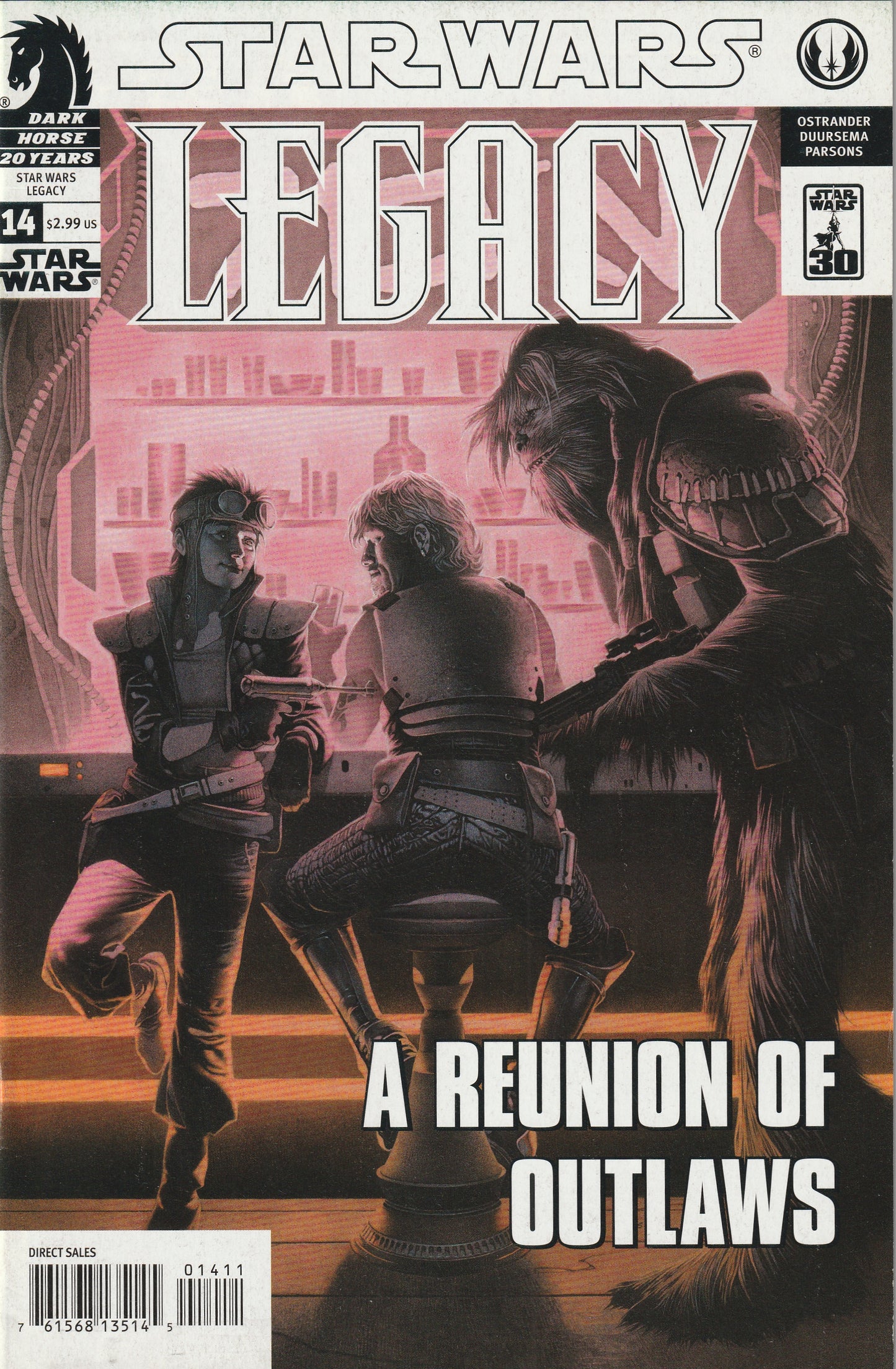 Star Wars: Legacy #14 (2007) - 1st Appearance of Gunn Yage