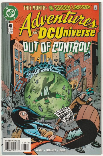 Adventures in the DC Universe #4 (1997)