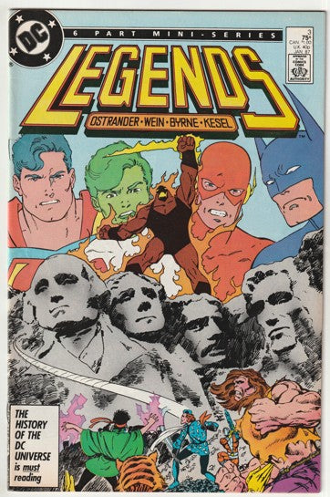 Legends (1986-1987) - Complete 6 issue mini-series