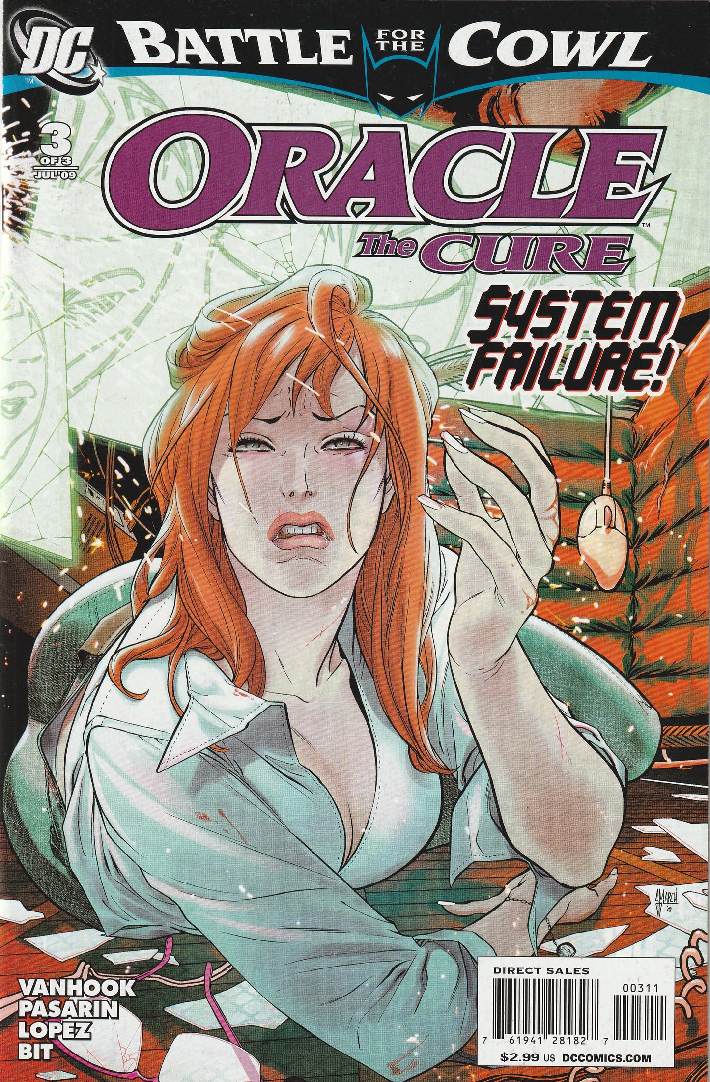 Oracle: The Cure - Battle for the Cowl (2009) - Complete 3 issue mini-series