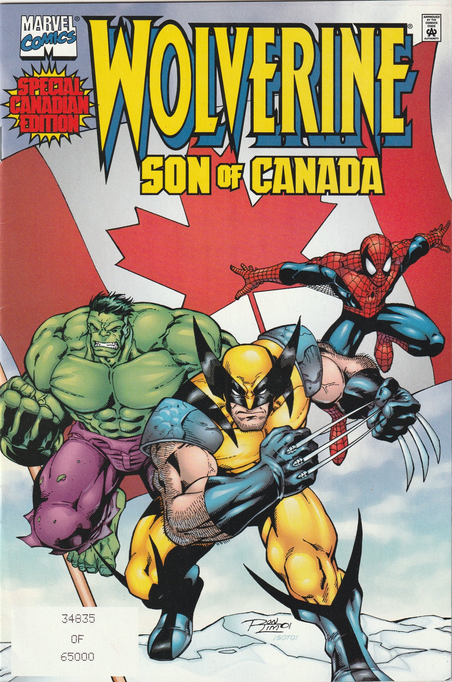 Wolverine: Son of Canada (2001) - Serial numbered to 65,000
