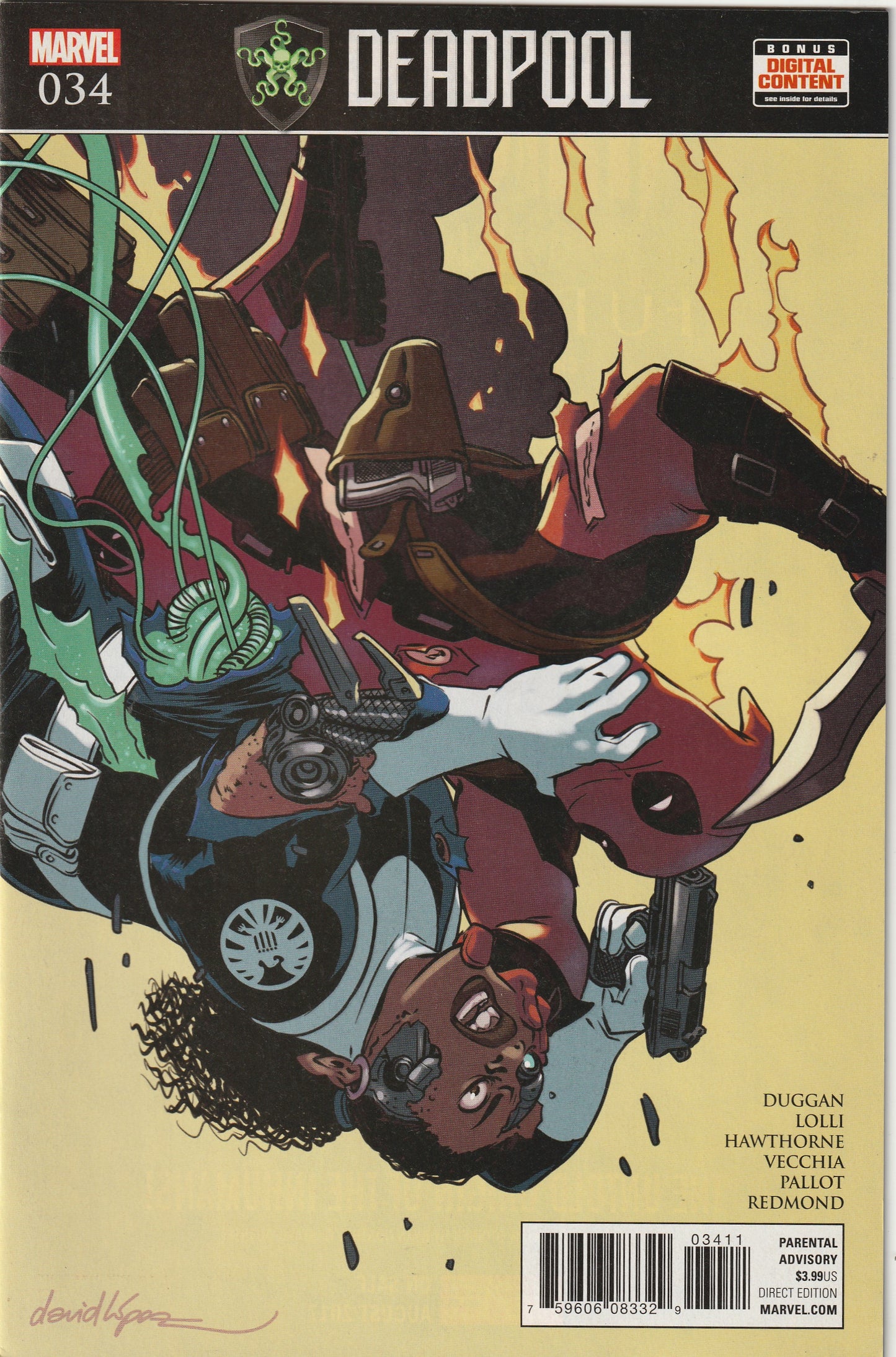 Deadpool #34 (2017) - Secret Empire Tie-In