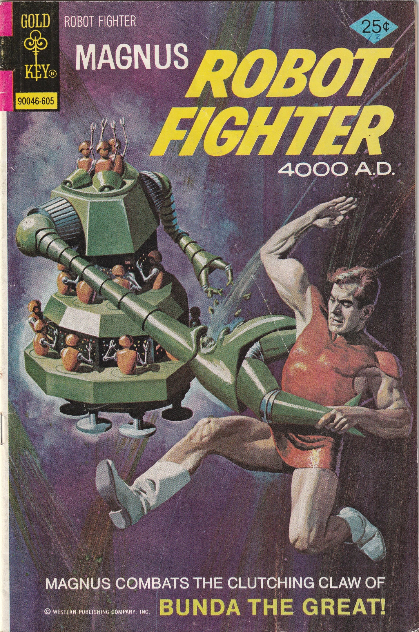 Magnus, Robot Fighter #43 (1976) - Russ Manning art