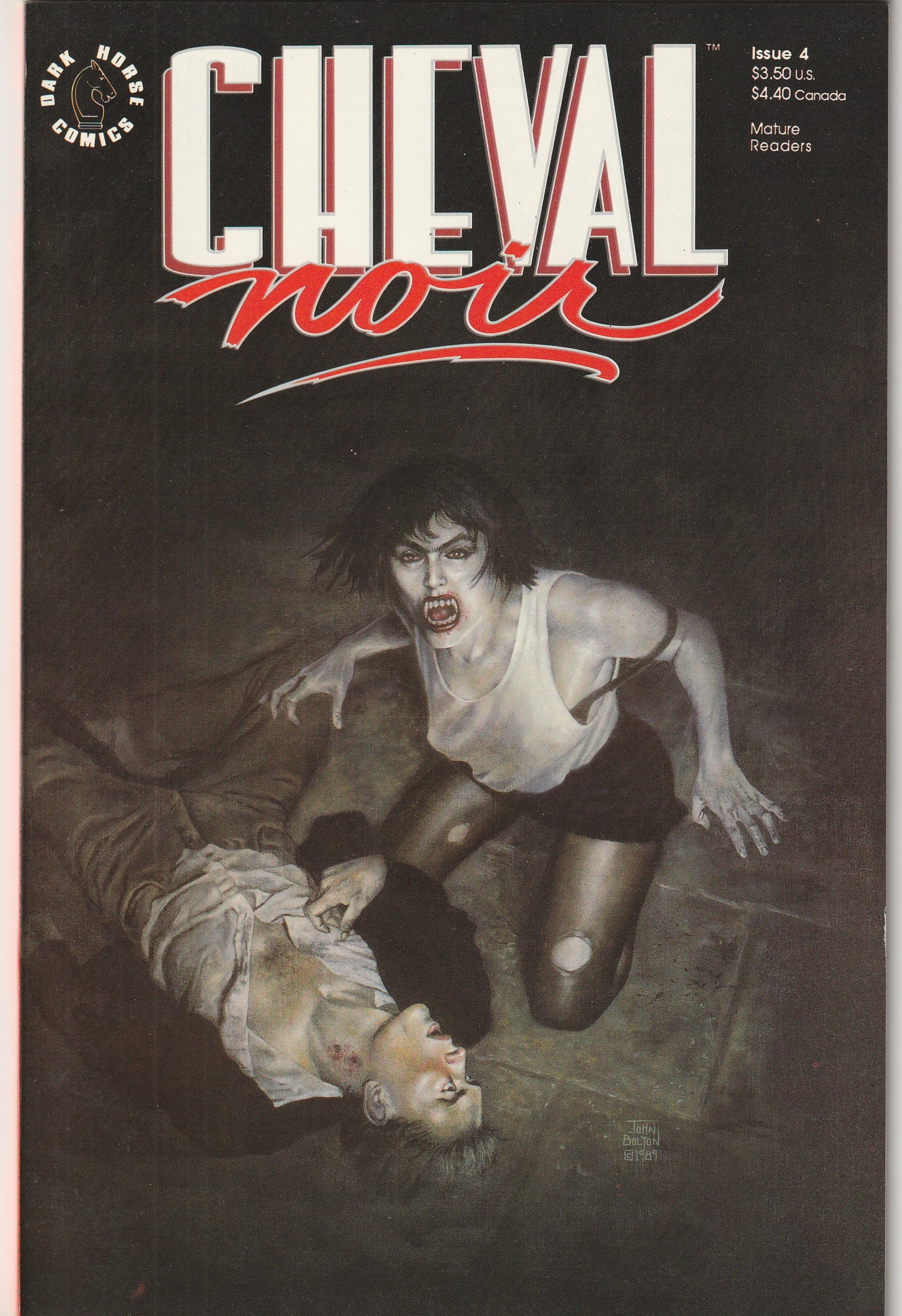 Cheval Noir #4 (1990) - John Bolton, Geof Darrow