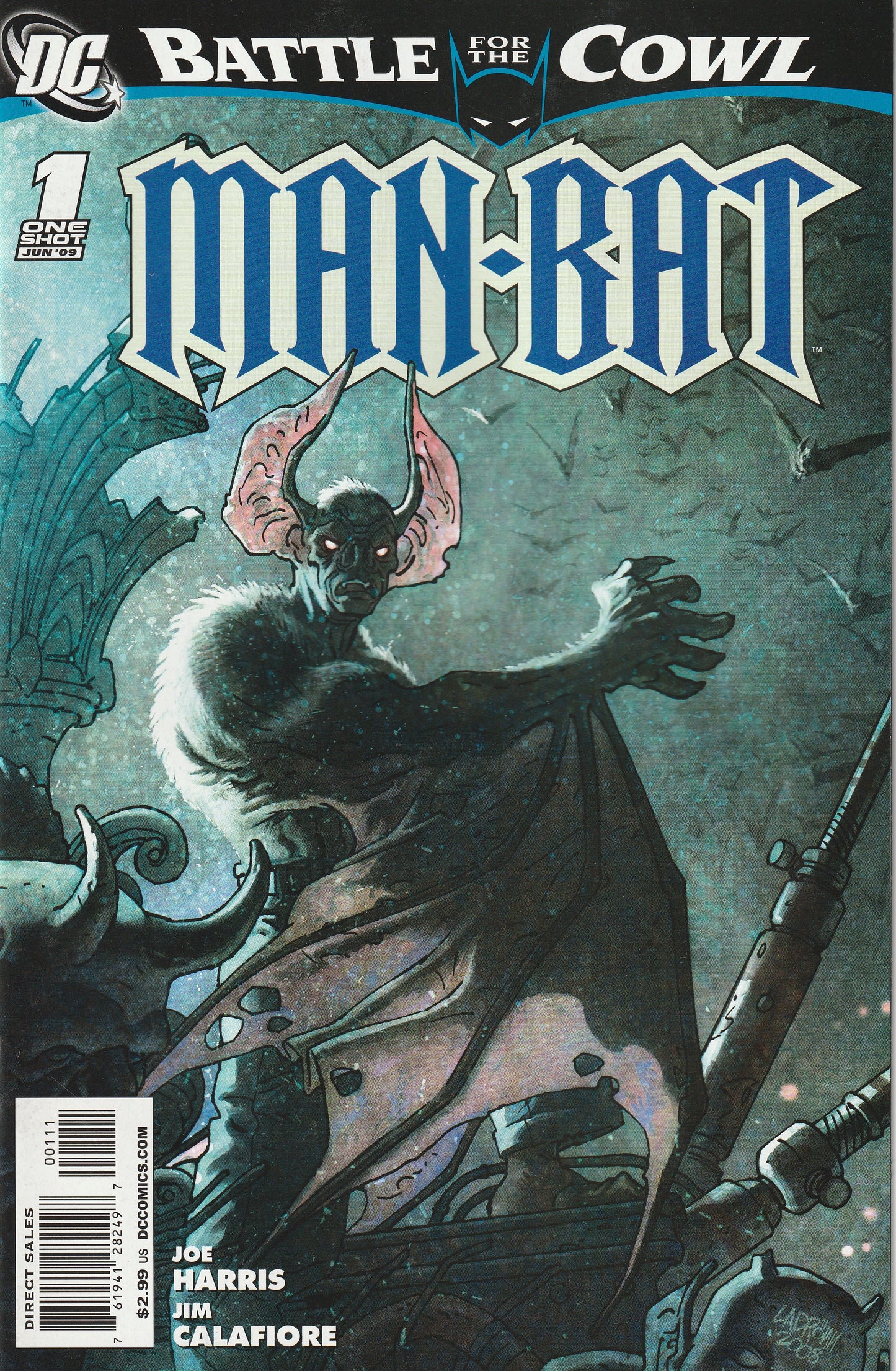 Man-Bat #1 (2009) - Battle for the Cowl