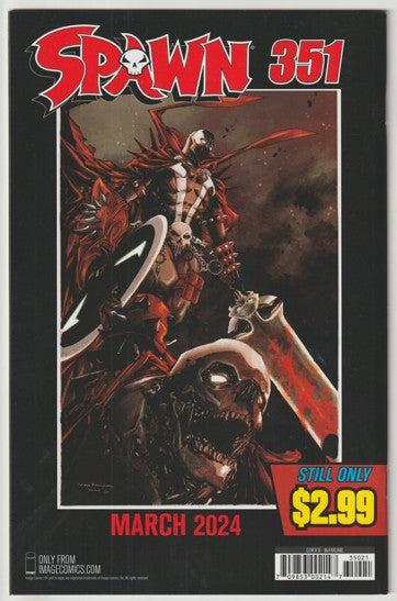 Spawn #350 (2024) - Cover B Todd McFarlane Variant Cover