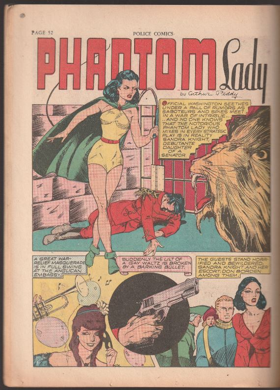 Police Comics #7 (1942) - *Coverless*