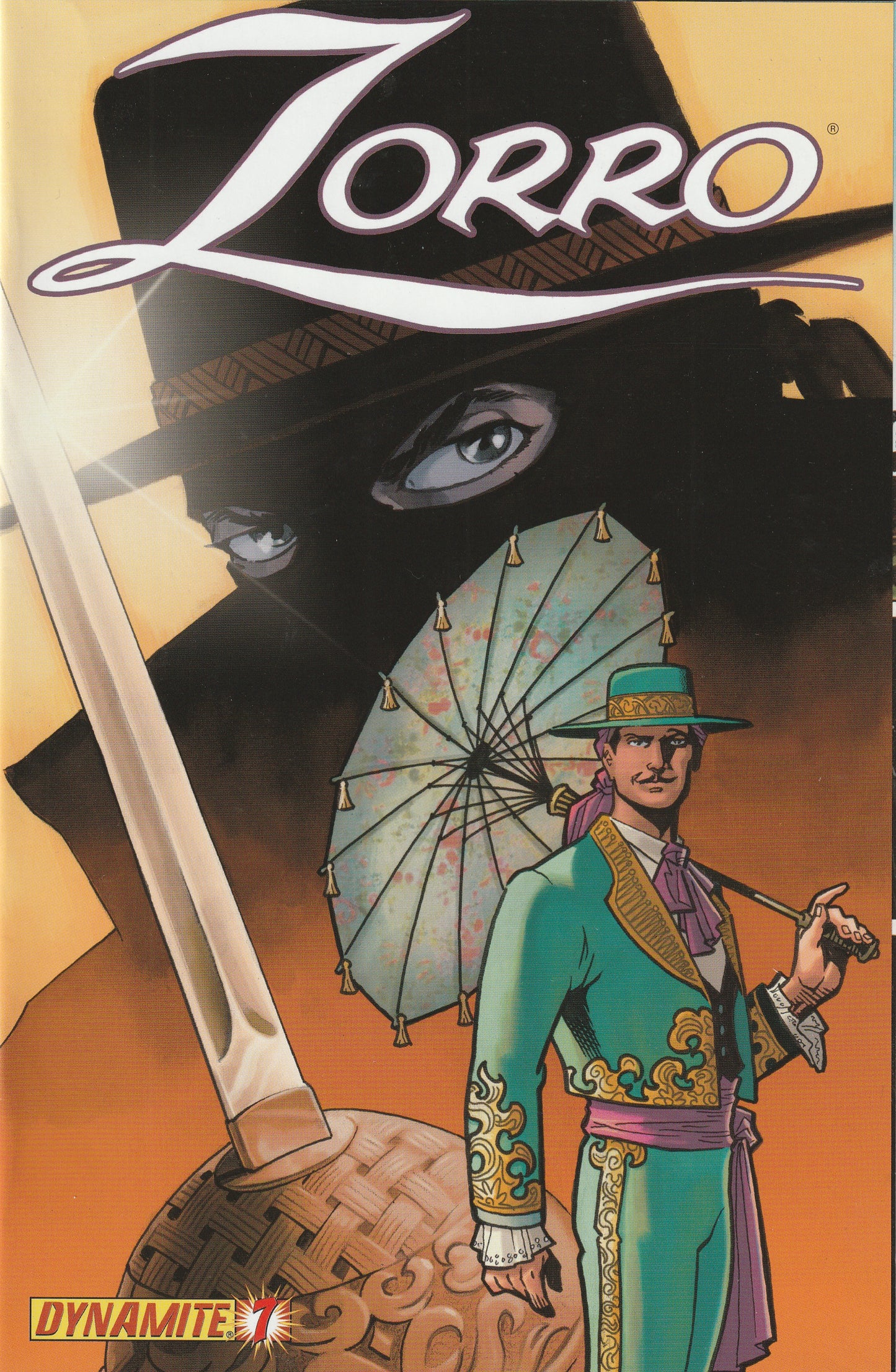 Zorro #7 (2008) - Cover A Matt Wagner