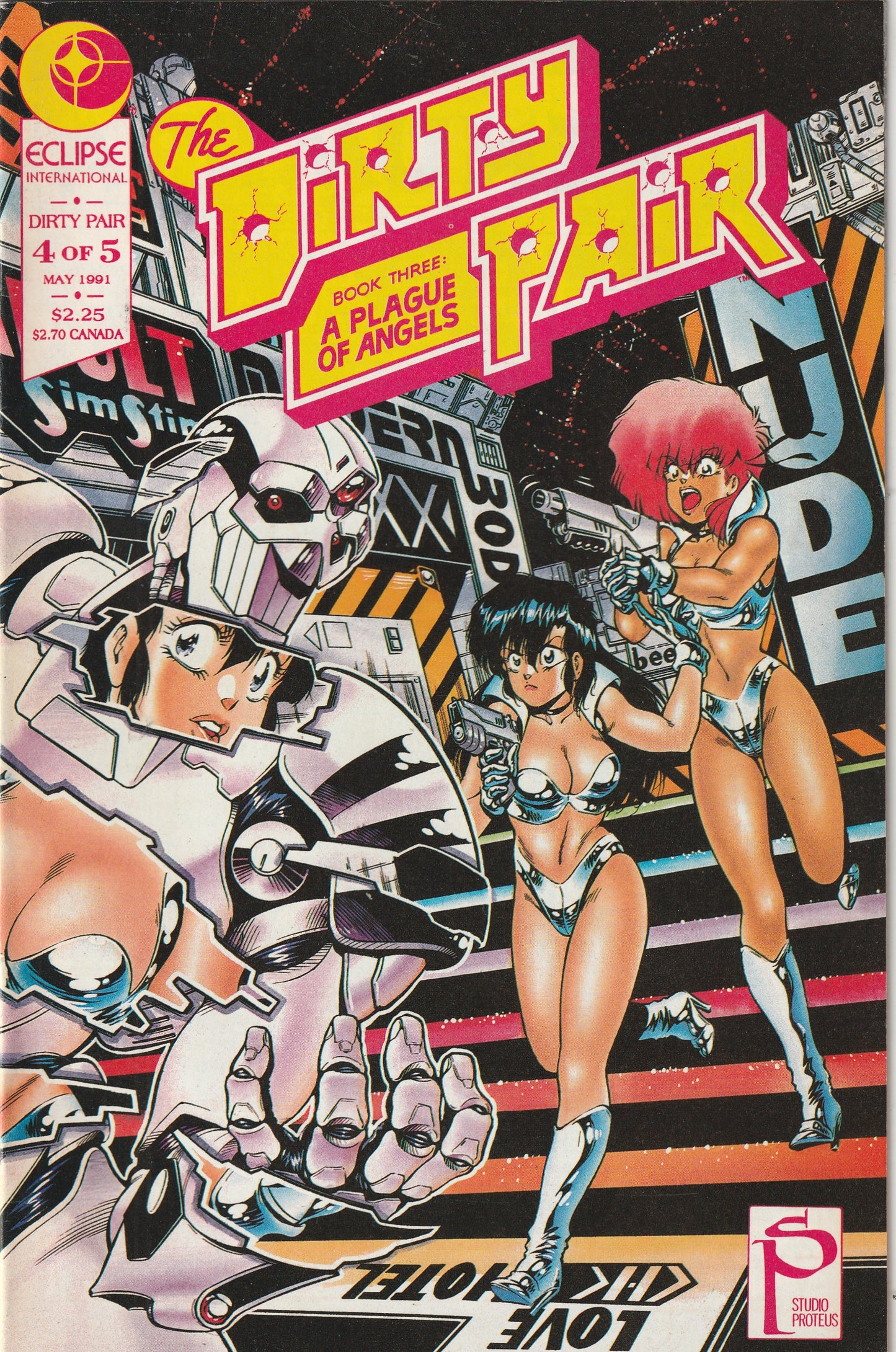 Dirty Pair: A Plague of Angels #4 (of 5, 1991)