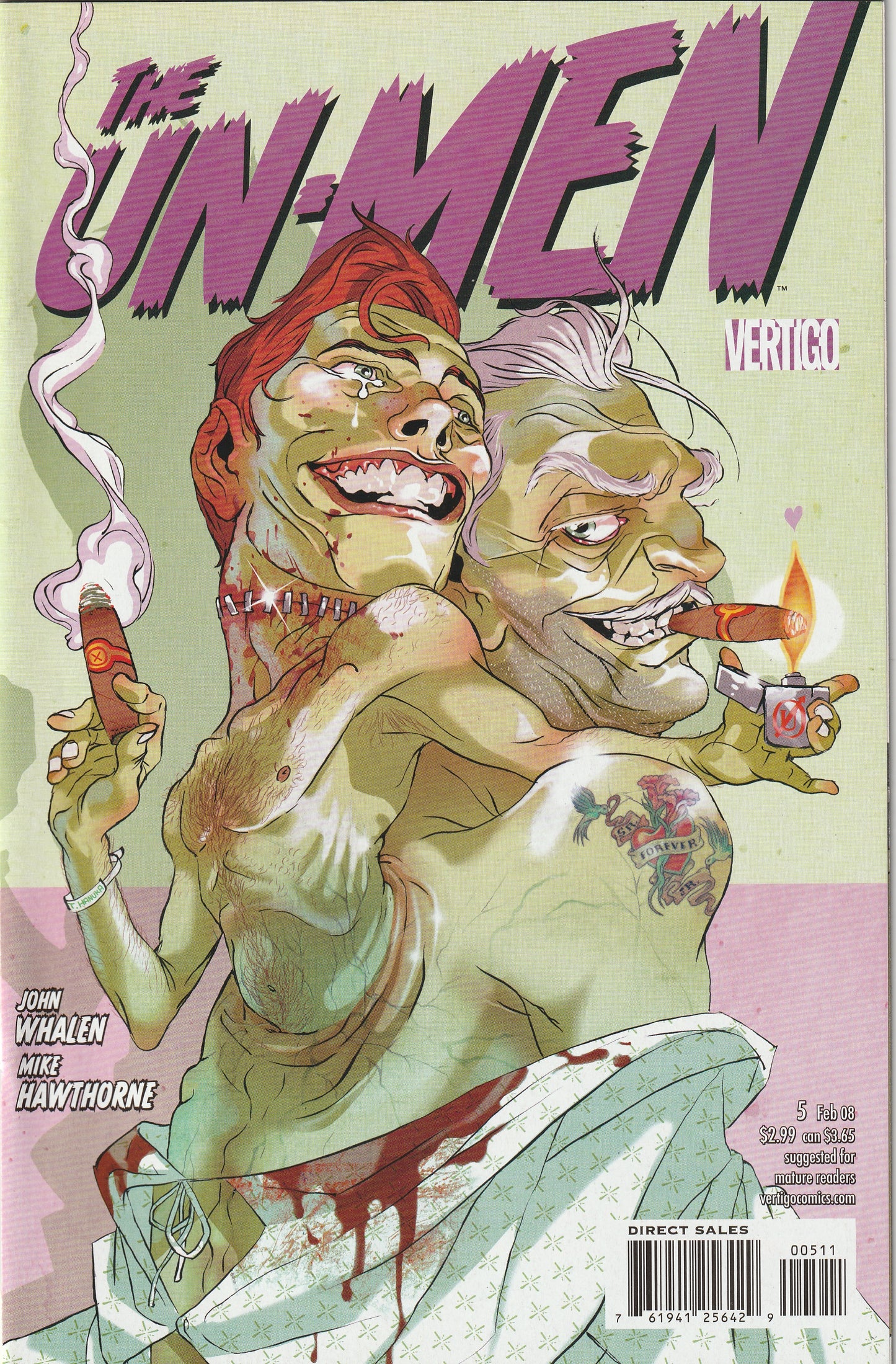 The Un-Men (2007-2008) - 13 issue mini-series