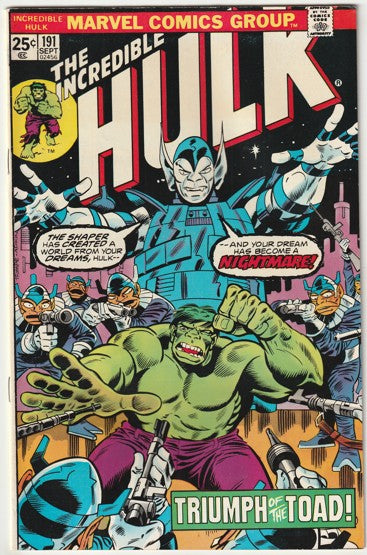 Incredible Hulk #191 (1975) - King Torkon II & Toad Men Appearance