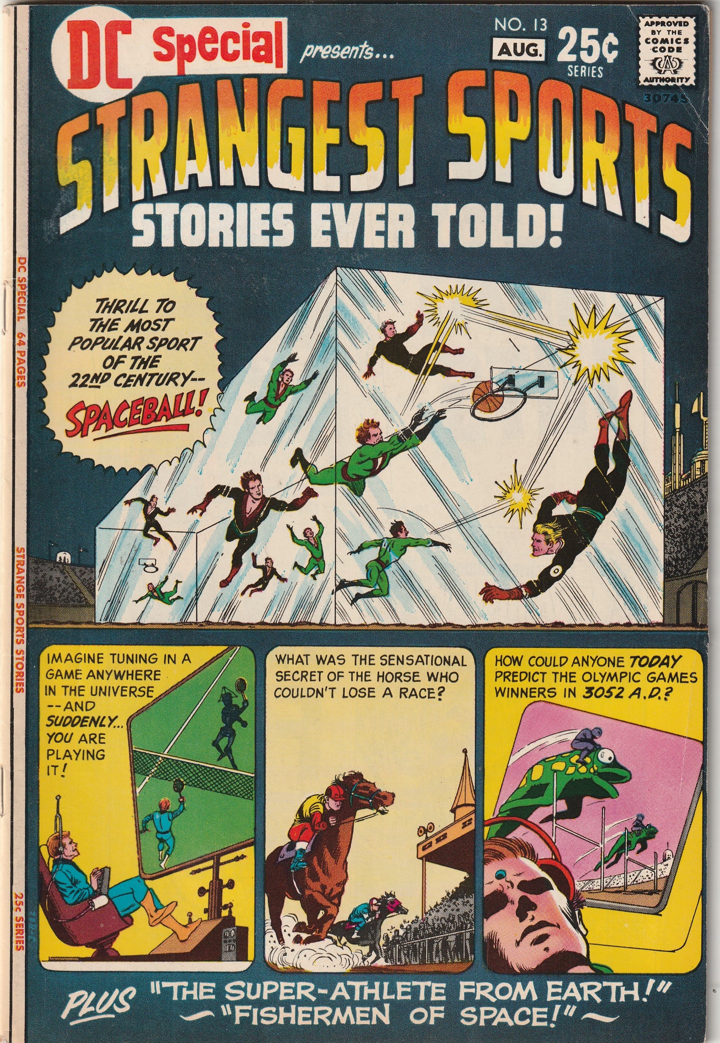 DC Special #13 (1971) Presents Strangest Sports