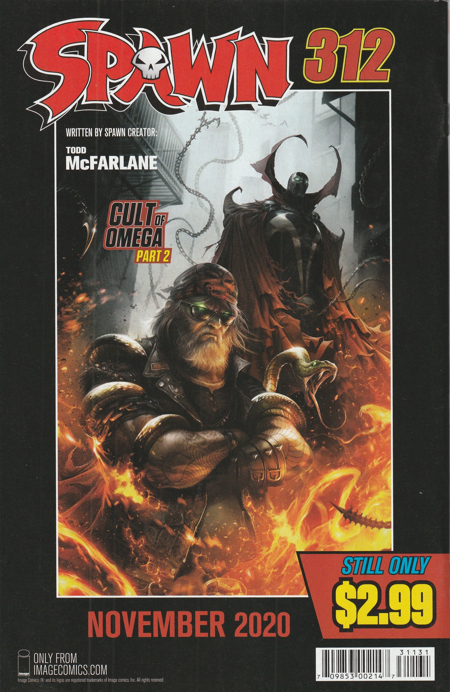 Spawn #311 (2020) - Cover A by Francesco Mattina