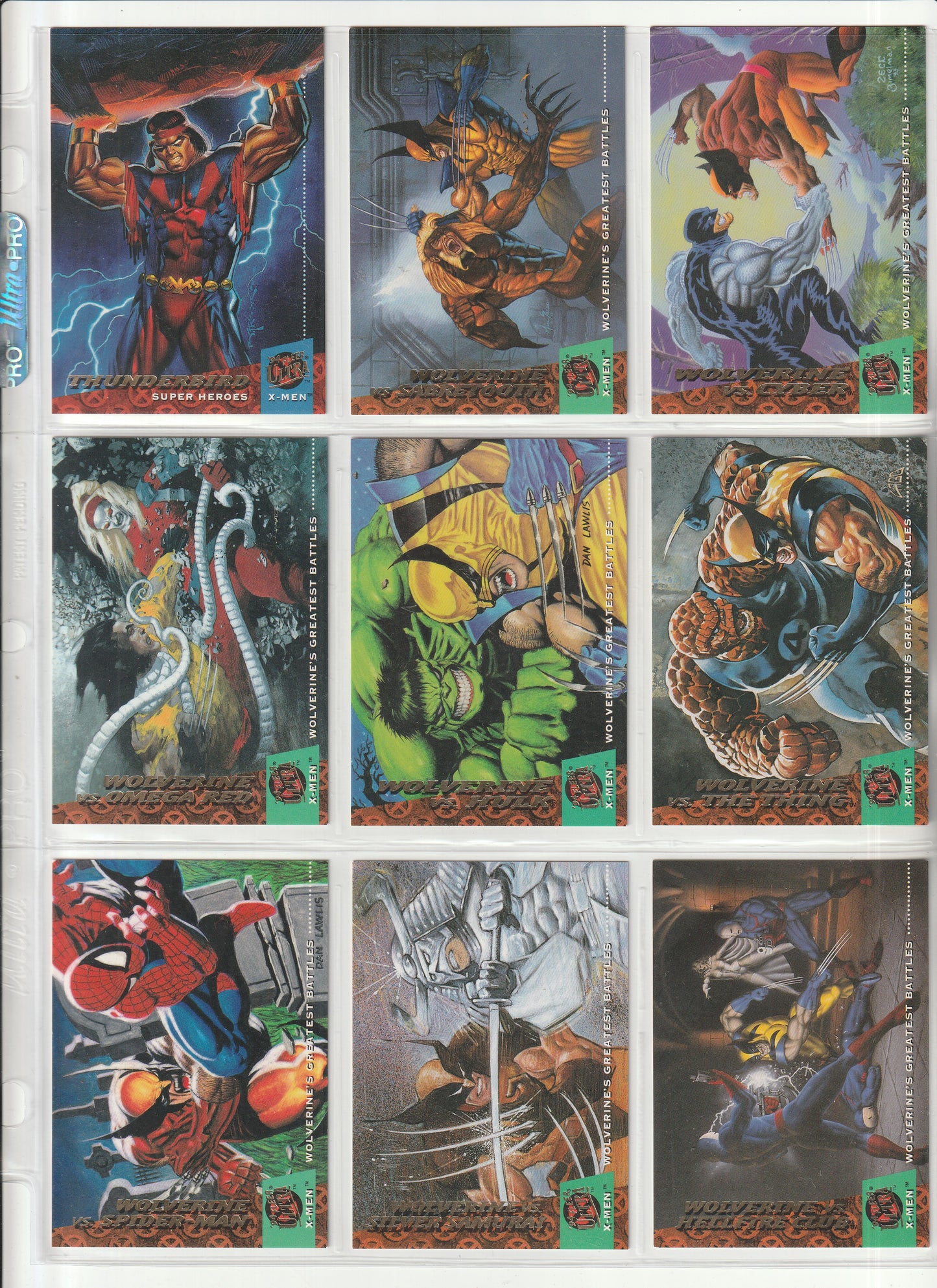 1994 Fleer Ultra X-Men - Complete base set