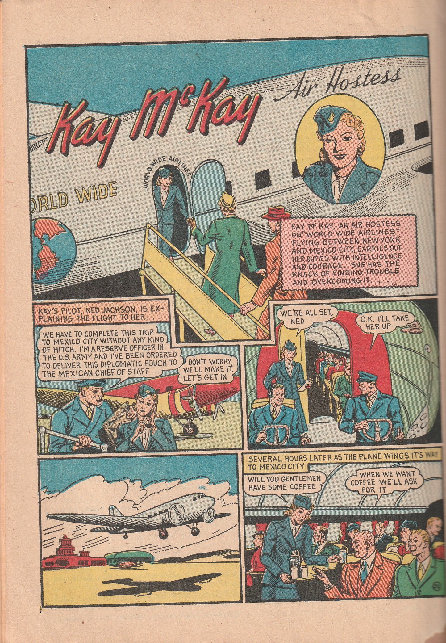 Our Flag Comics #1 (1941) - *Coverless*