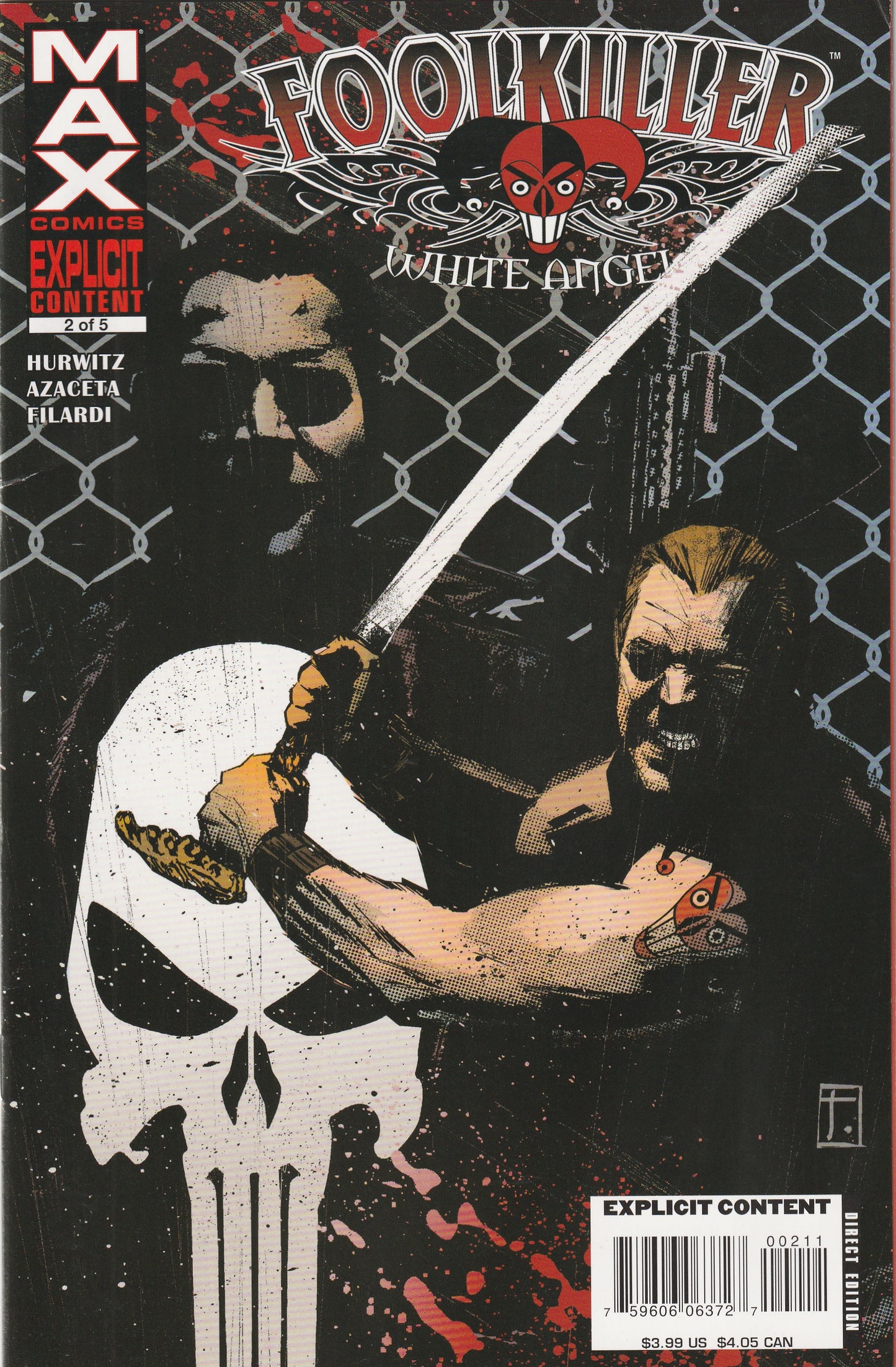 Foolkiller: White Angels (2008) MAX - 5 issue mini series (Explicit Content)