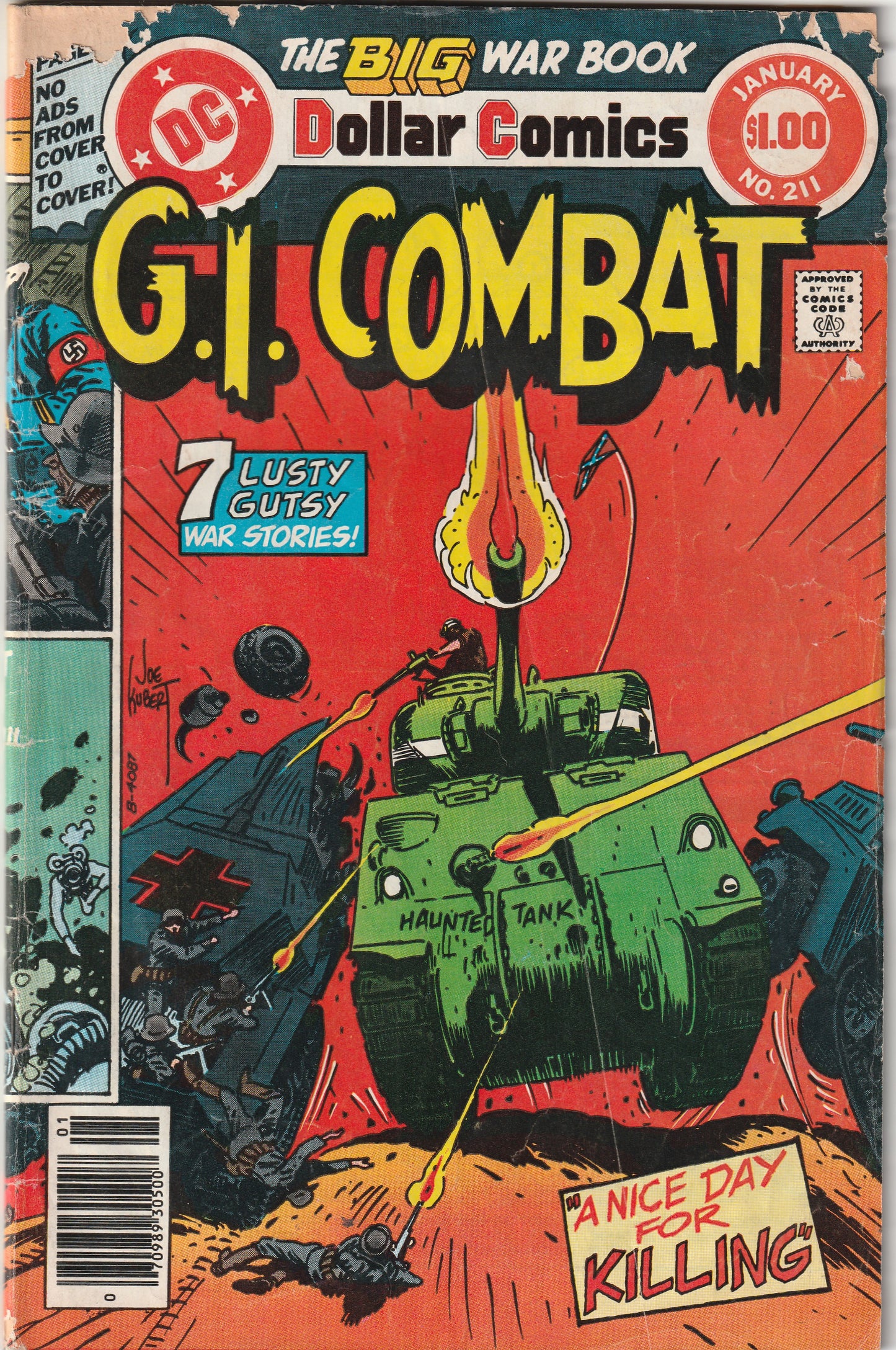G.I. Combat #211 (1979) - DC Dollar Comics
