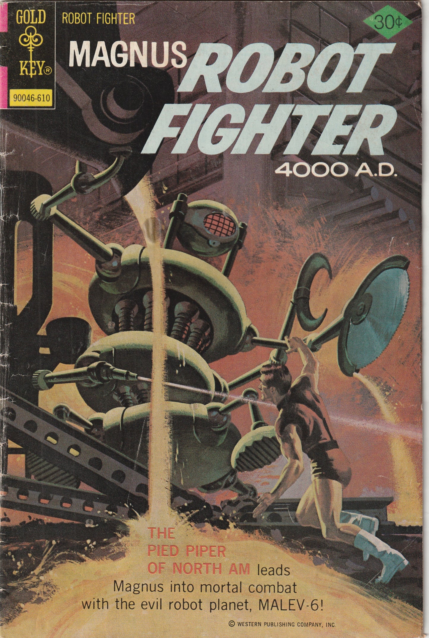 Magnus, Robot Fighter #45 (1976)