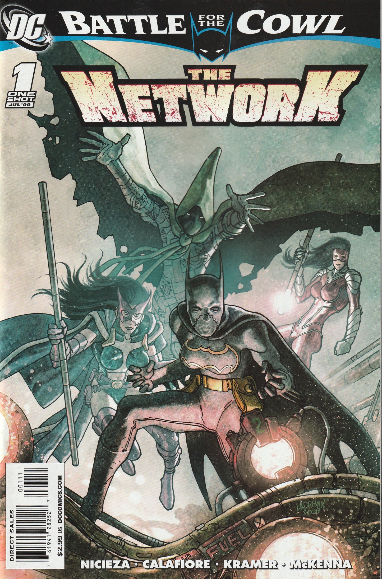 The Network #1 (2009) - Battle for the Cowl
