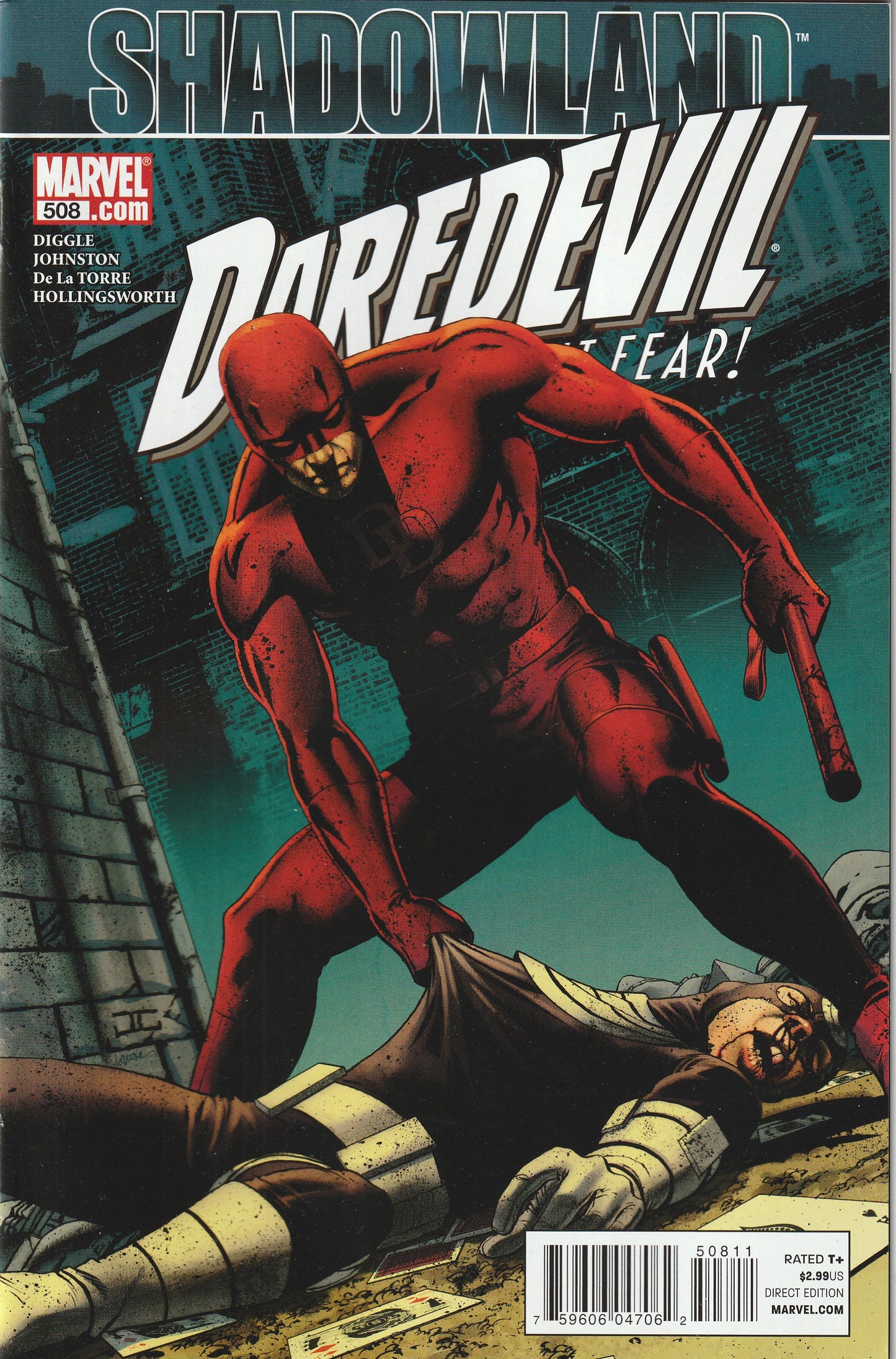 Daredevil #508 (2010) - Shadowland tie-in